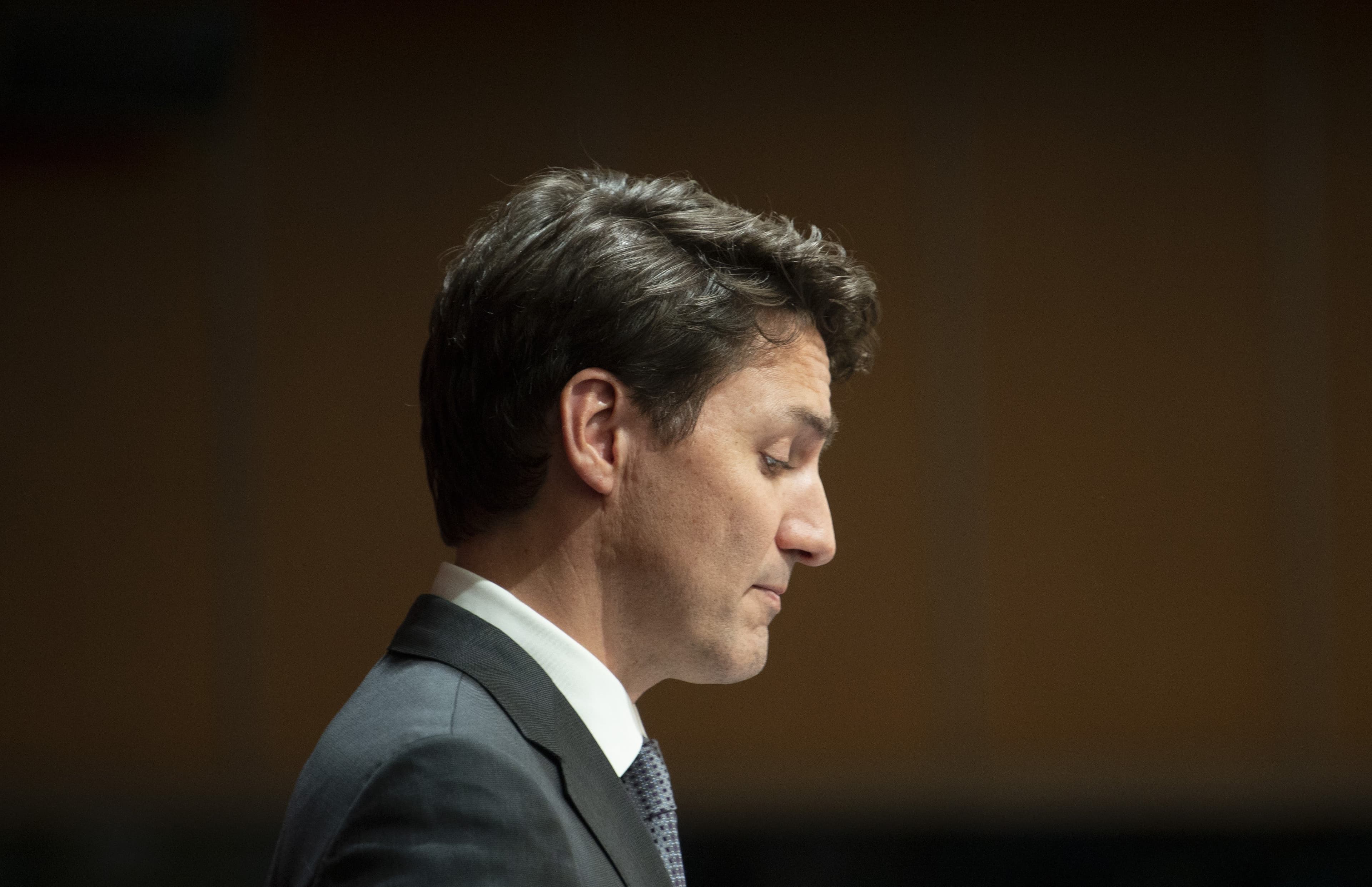 Justin Trudeau's discreet trick or treat