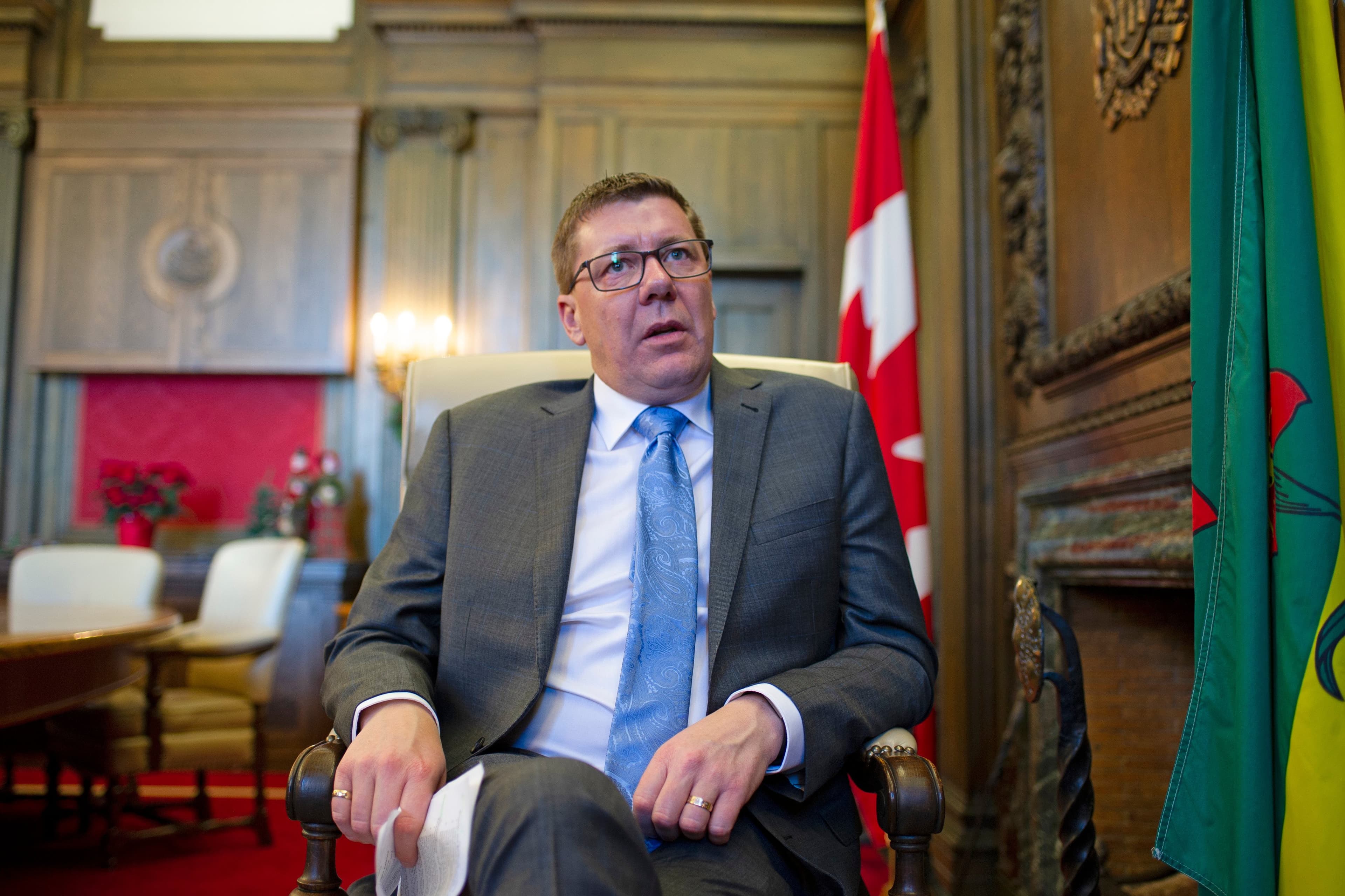 Scott Moe, man of action, convenes a conference call
