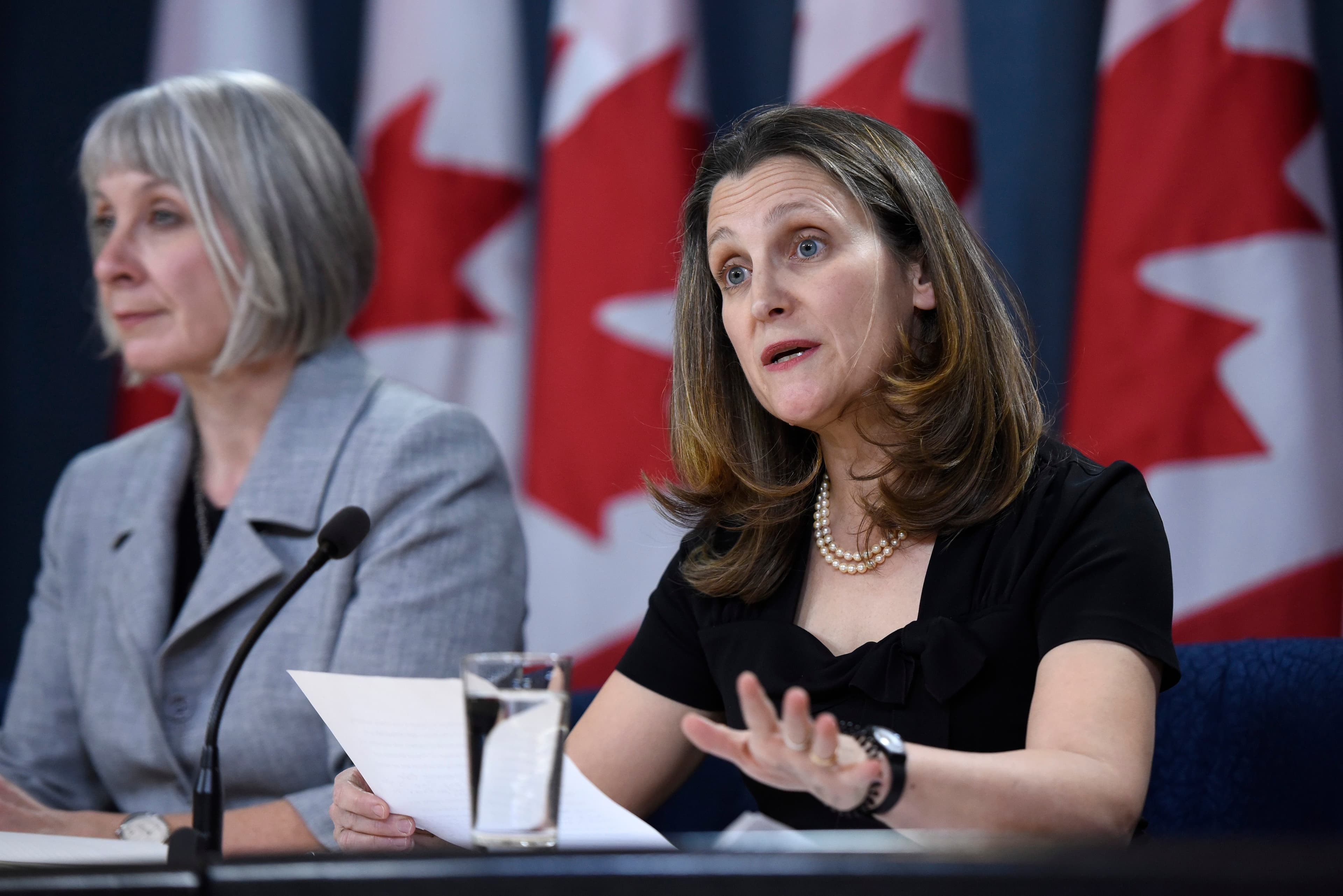 The minister of everything, Chrystia Freeland, takes on the coronavirus