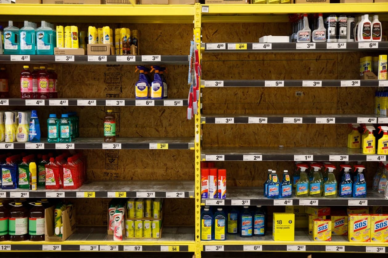 Coronavirus in Canada: What people are panic-buying—and leaving behind