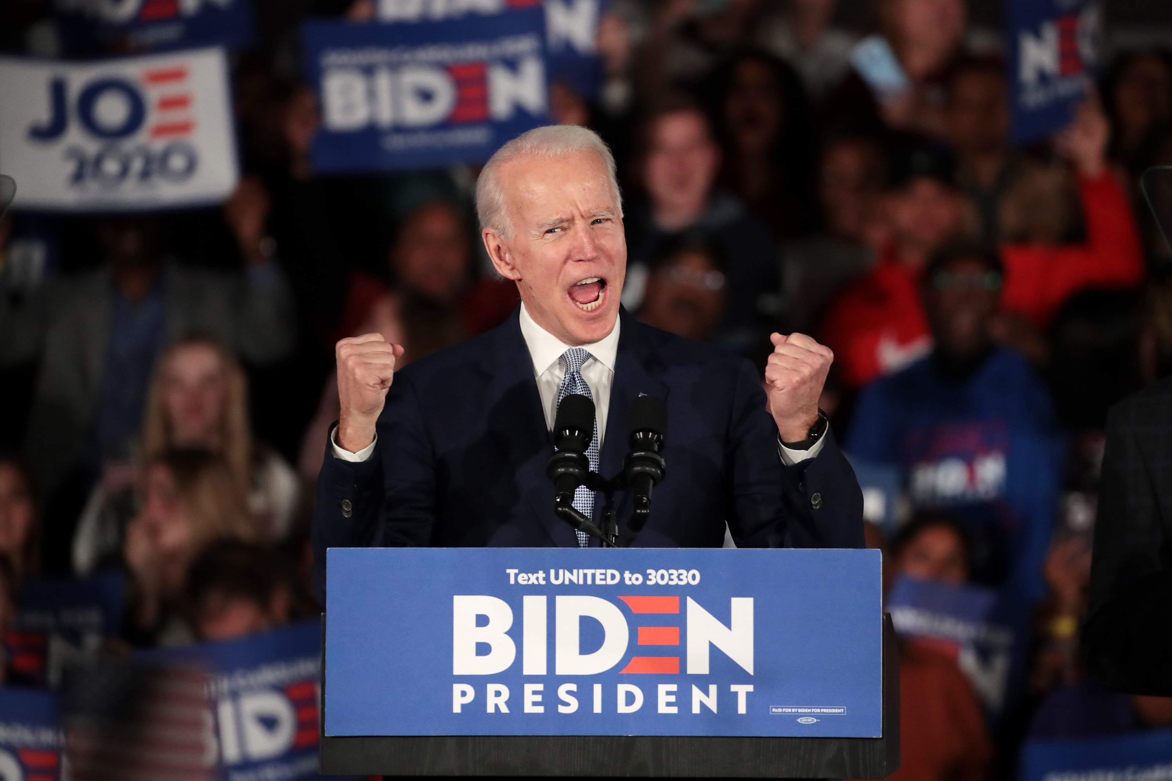 Joe Biden: 'For those that have been knocked down, counted out, left behind, this is your campaign'