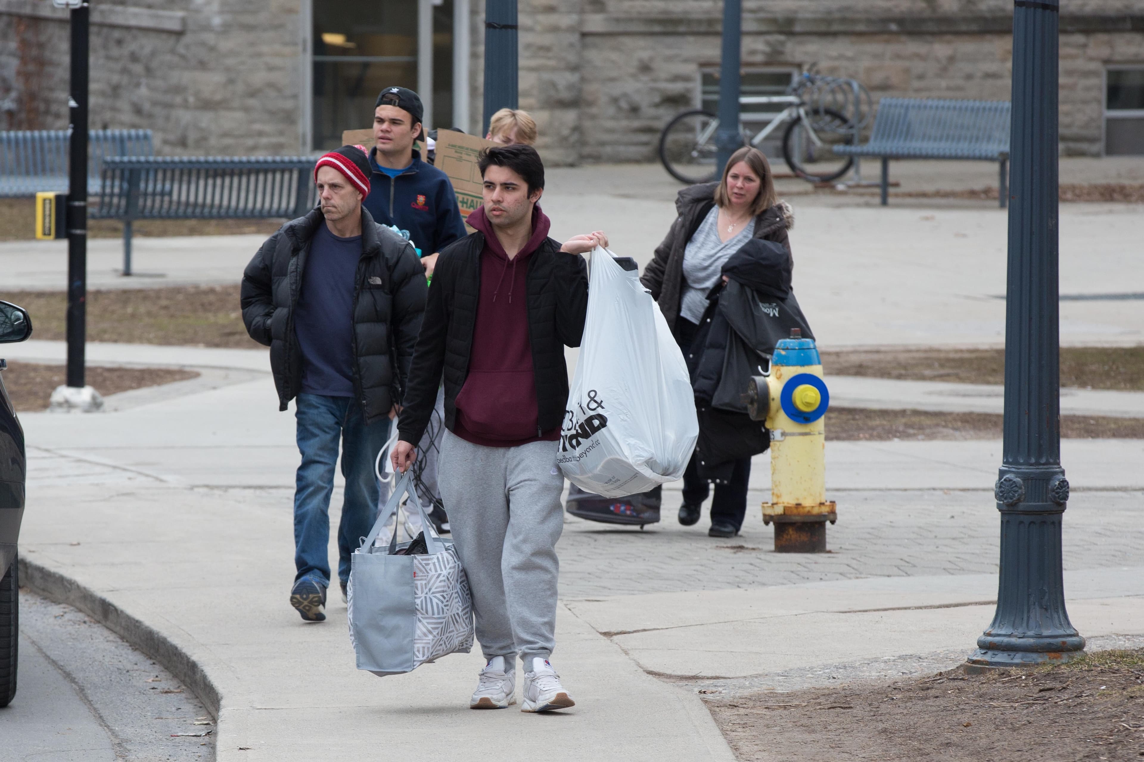 What life is like for students still living in university dorms during coronavirus