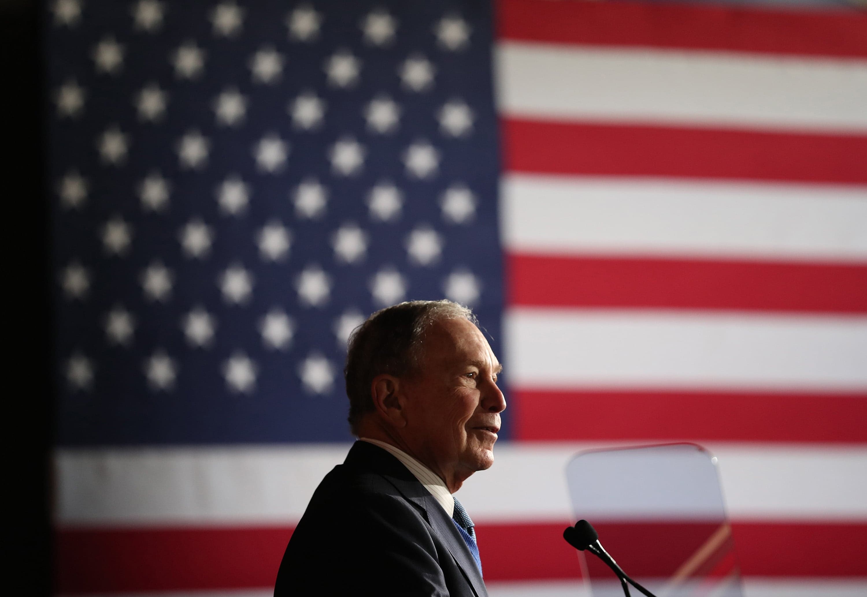 The end of Bloomberg's presidential campaign?