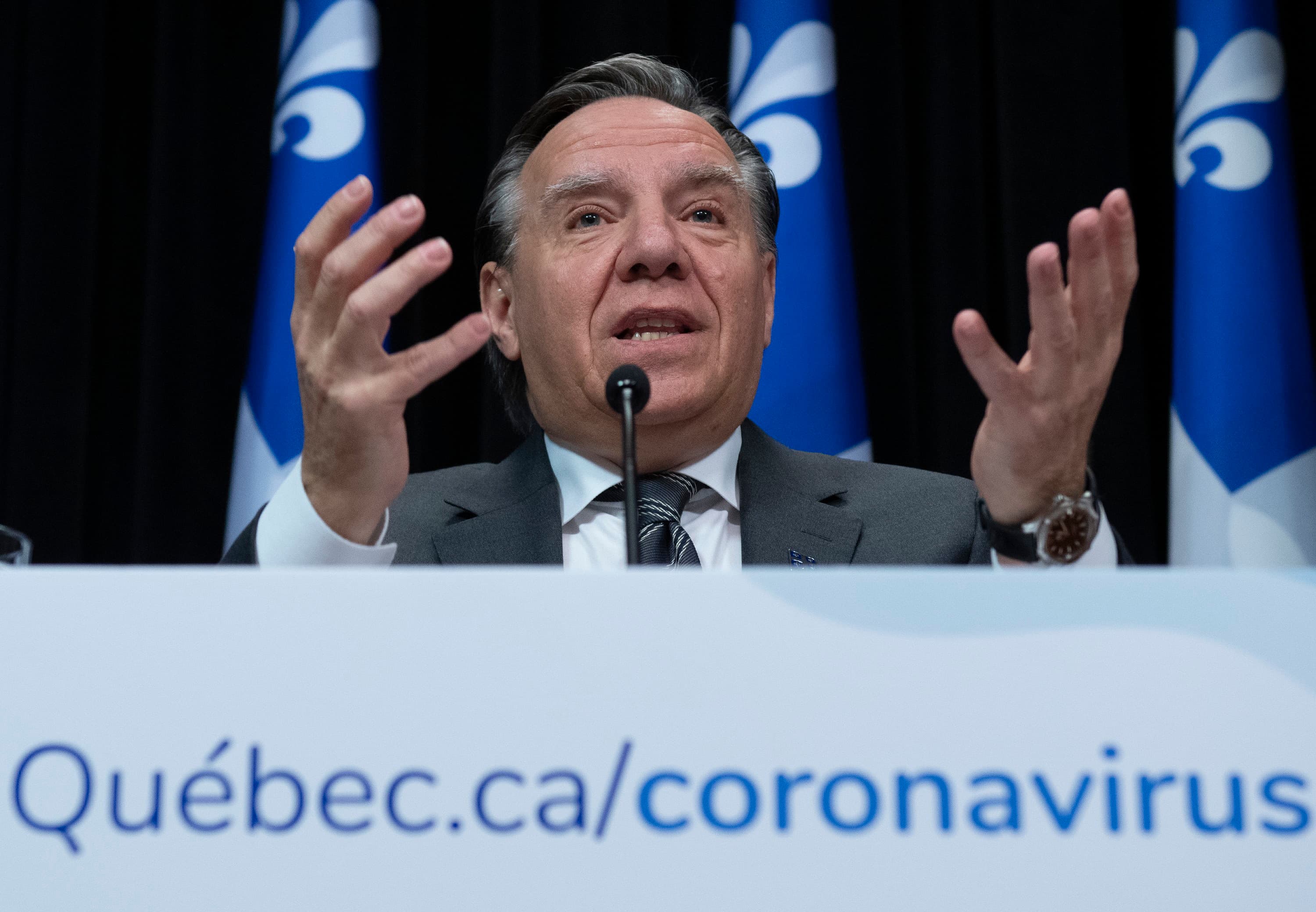 Quebec's coronavirus infection outlook: Short-term pain