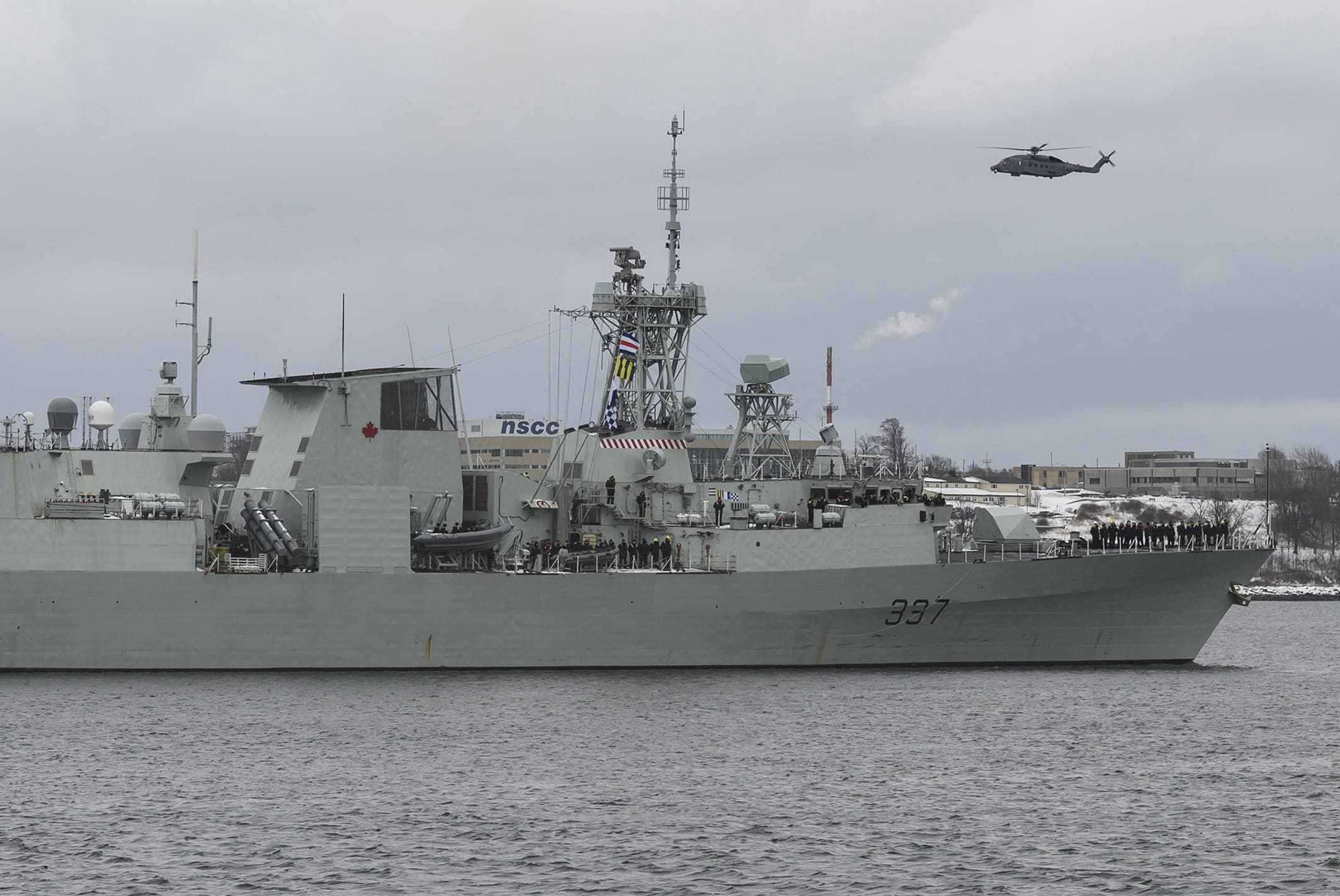 The crash of a Canadian military helicopter and another 'very hard day for Halifax'