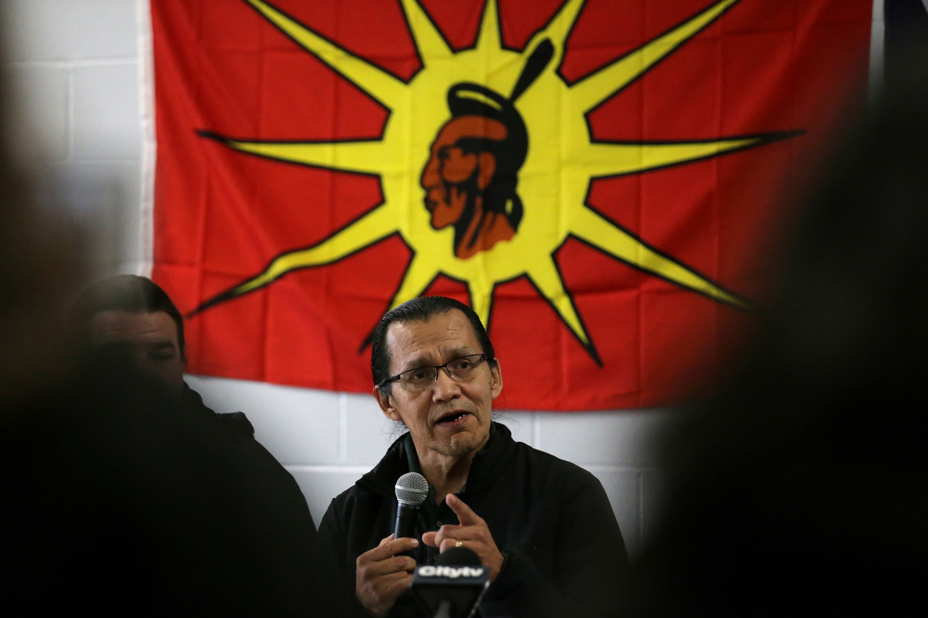 Wet'suwet'en hereditary Chief Woos (Chris Helgren/Reuters)