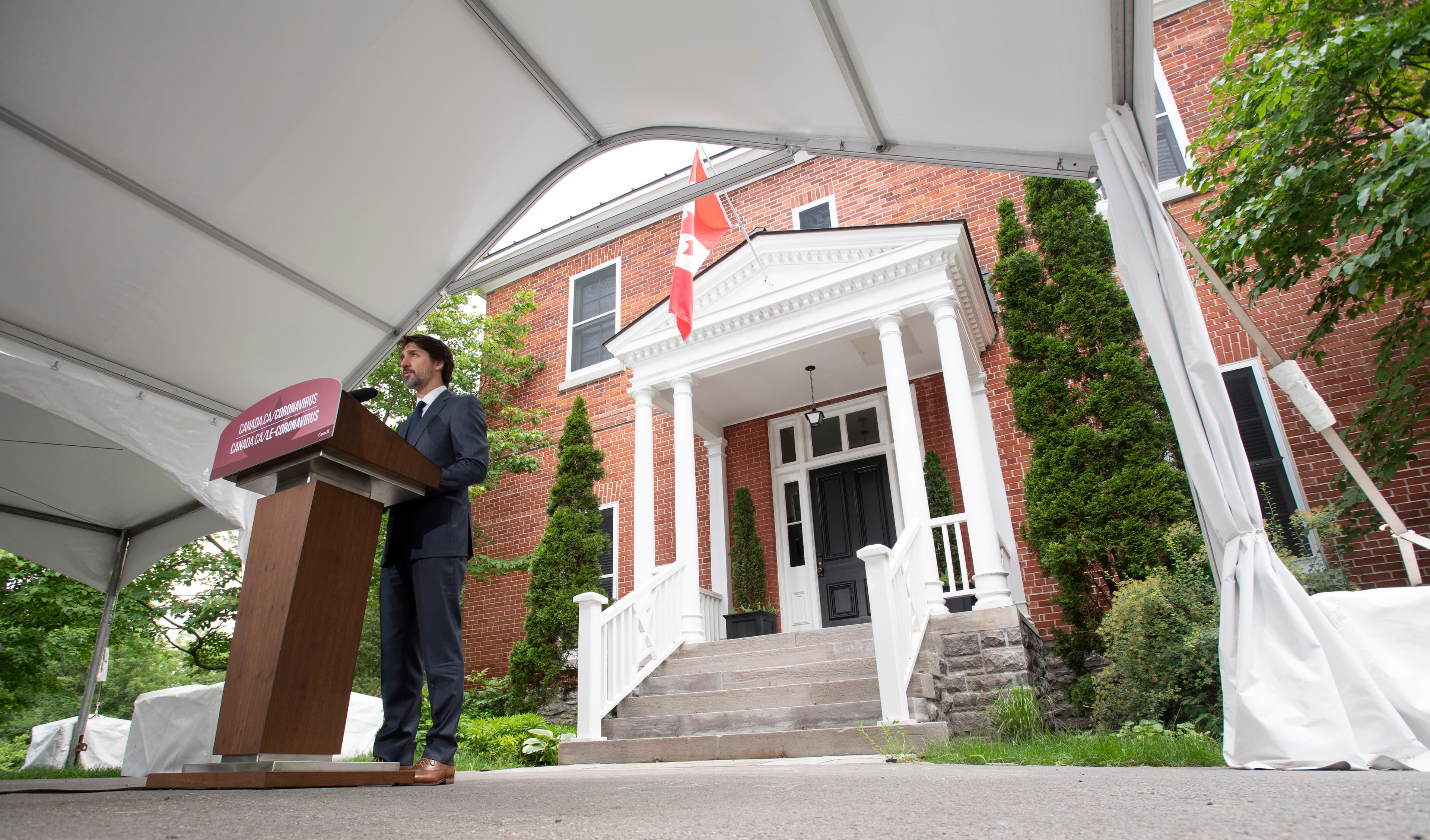 Take a bow, Rideau Cottage. You were the backdrop for billion-dollar breathers.