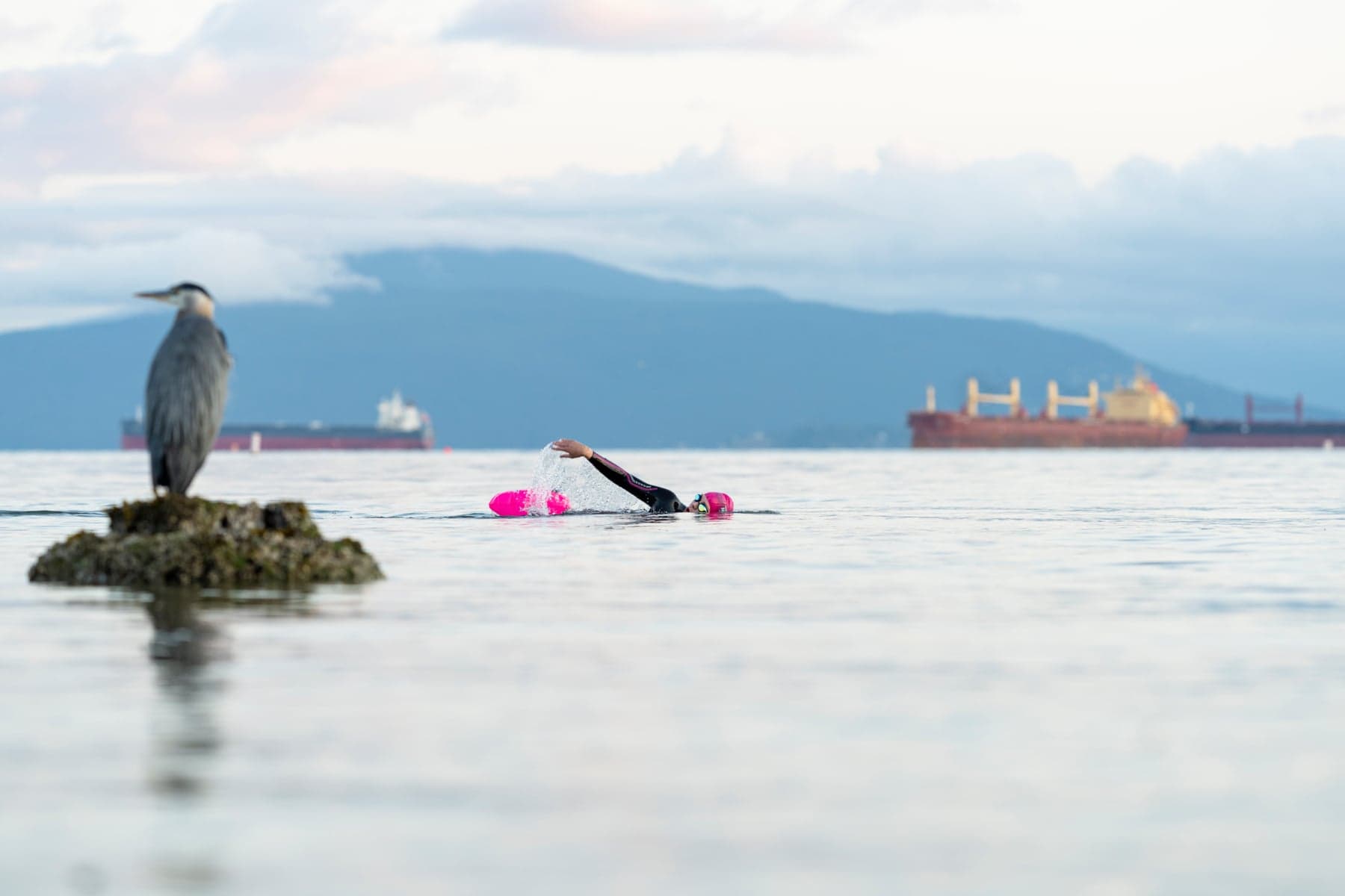 Swimming pools closed? Try the ocean.