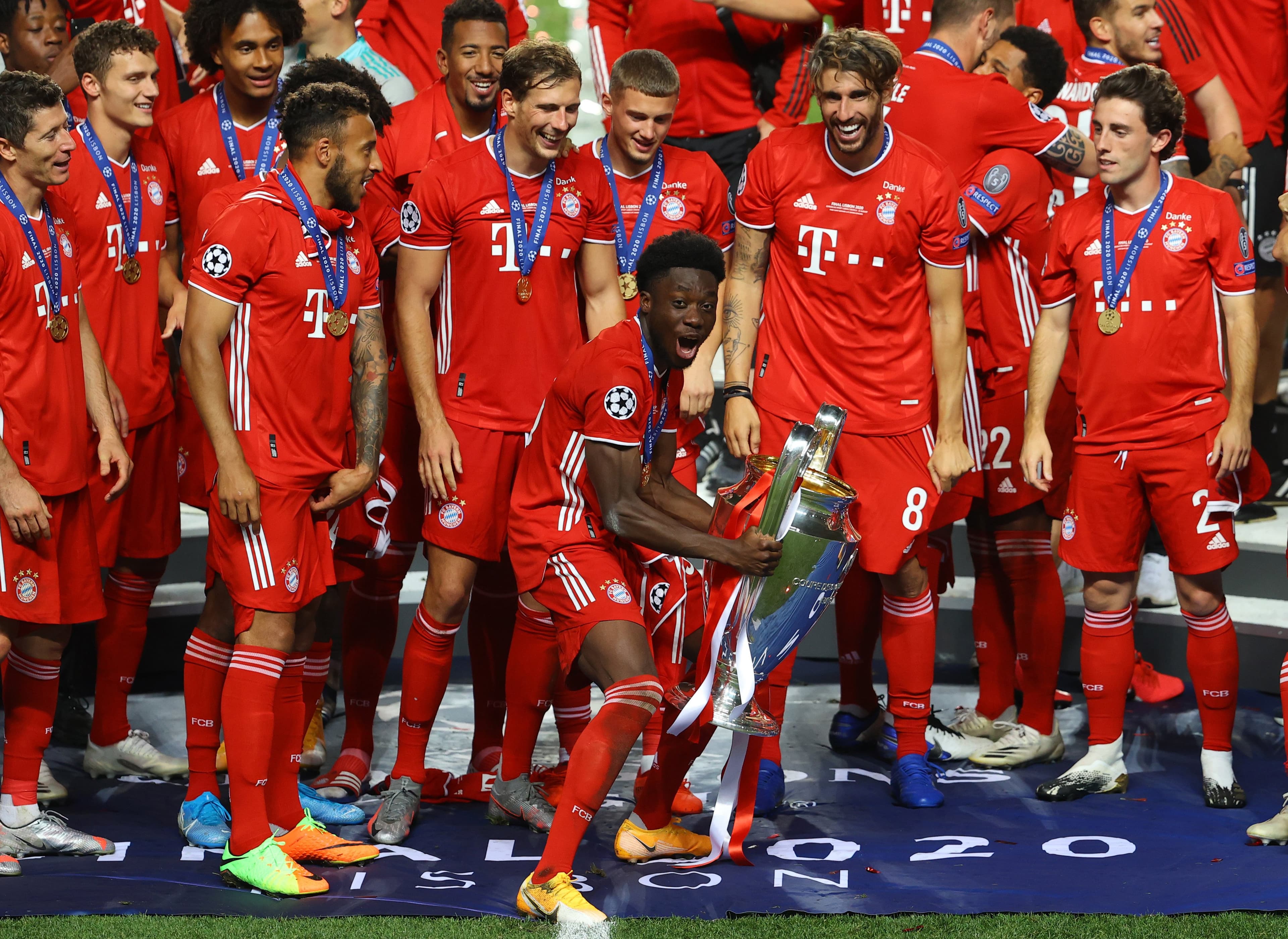 For Alphonso Davies, does it get any better than this?
