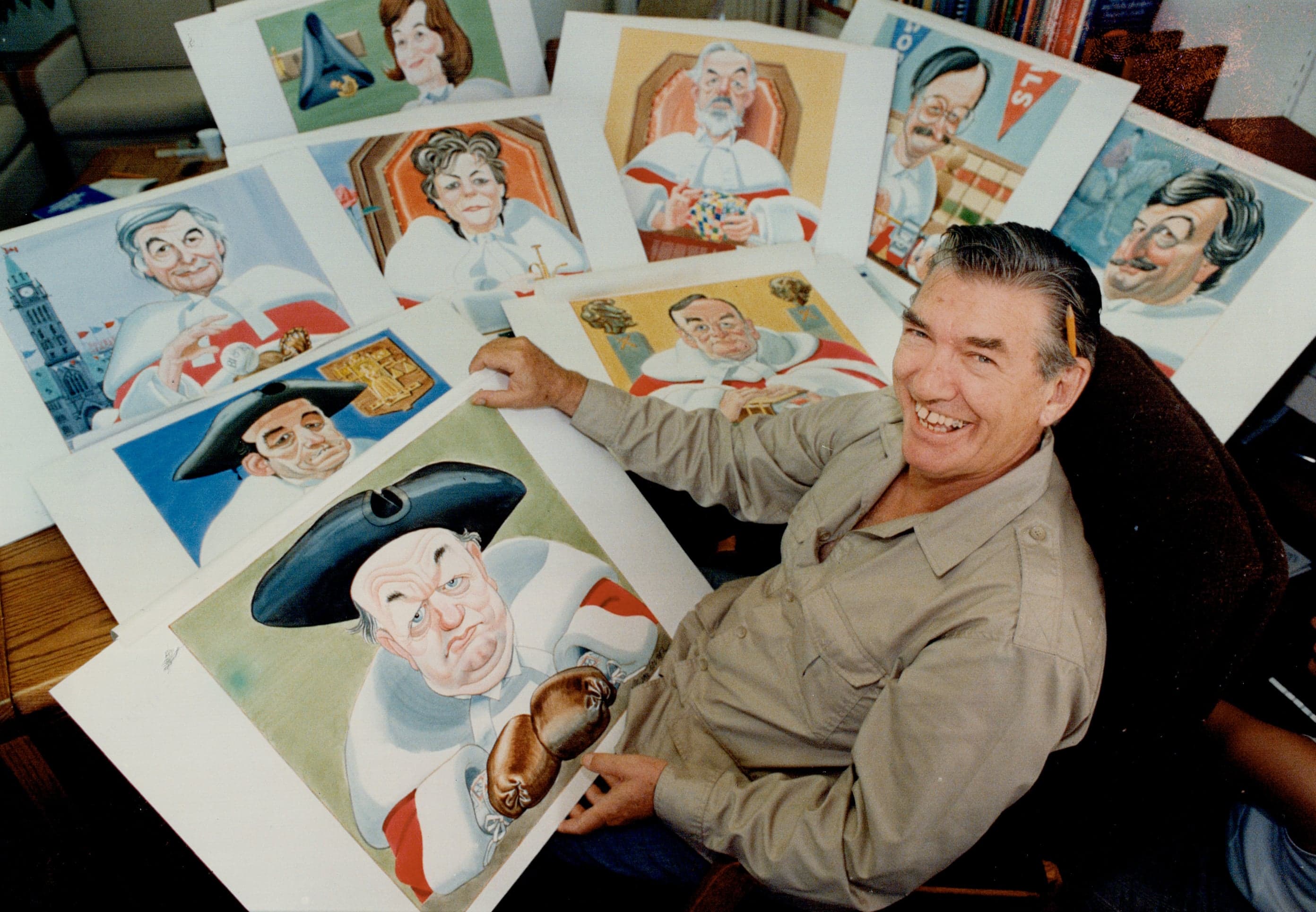 The man who drew Canadian politics
