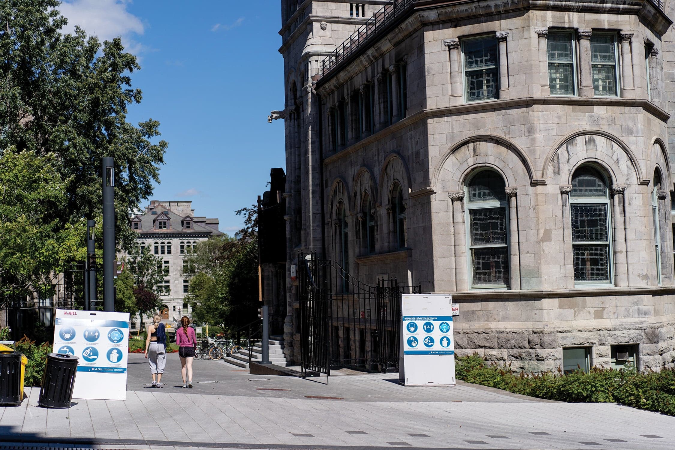 At McGill, residence, food services and parking fees made up 15 per cent of operating revenue (Jessica Goodsell/McGill University)