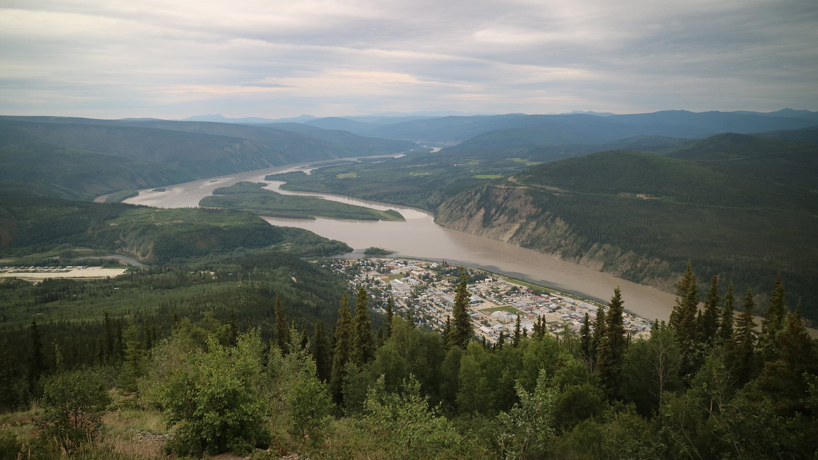 The home of the Klondike gold flush