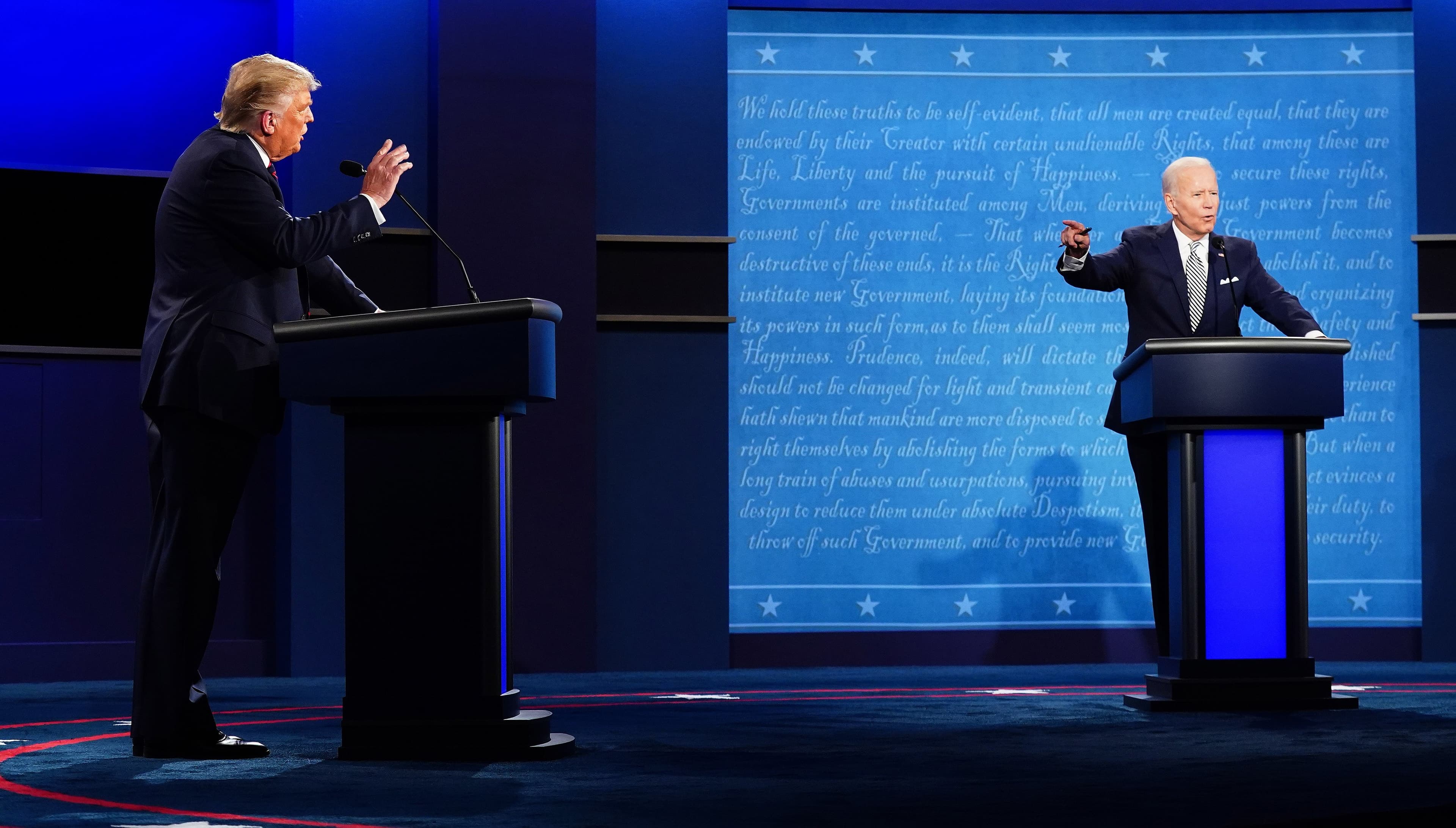 Trump vs. Biden I: Come on, man