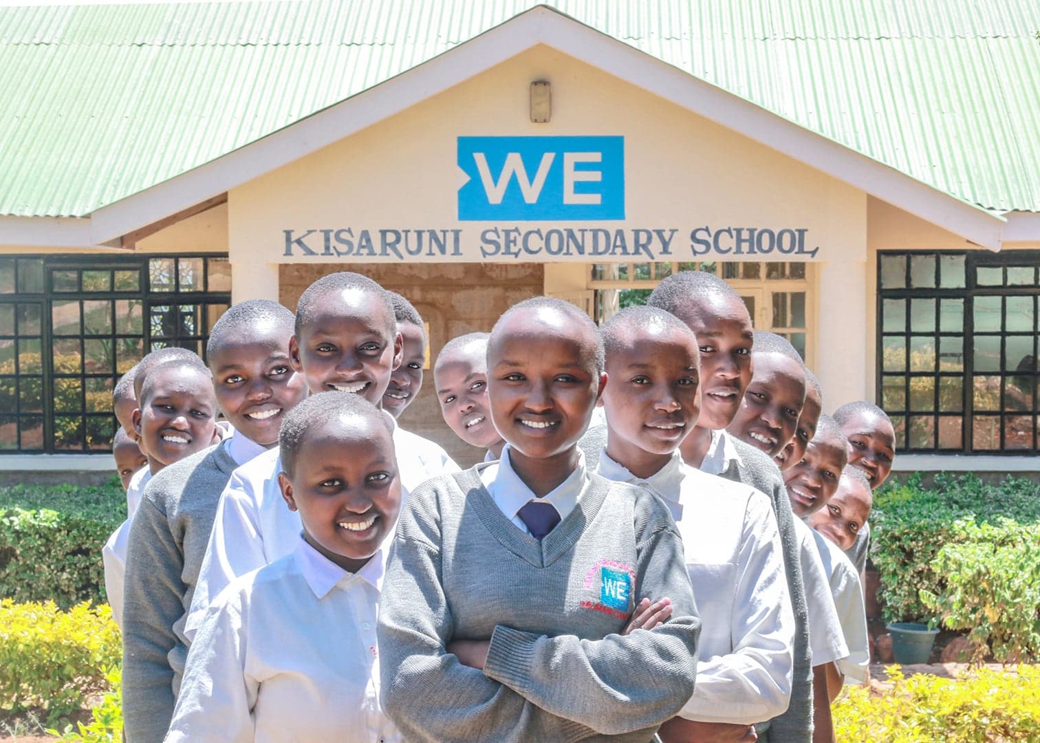 Promotional image from a Kenyan WE School (Courtesy of WE)