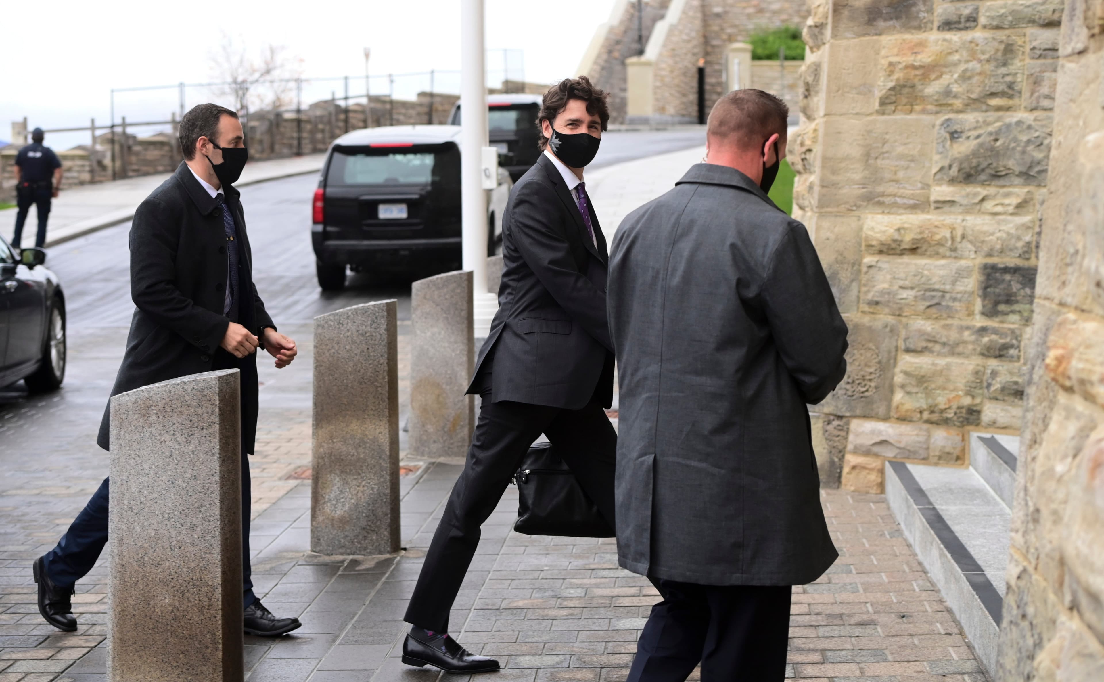 Justin Trudeau, wondering what he has to lose