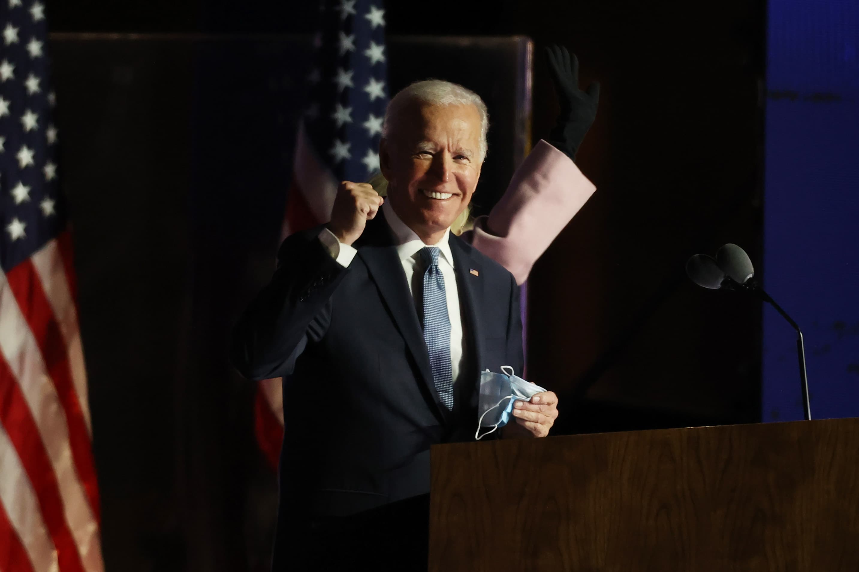 U.S. Election 2020, Biden transcript: 'We believe we're on track to win'