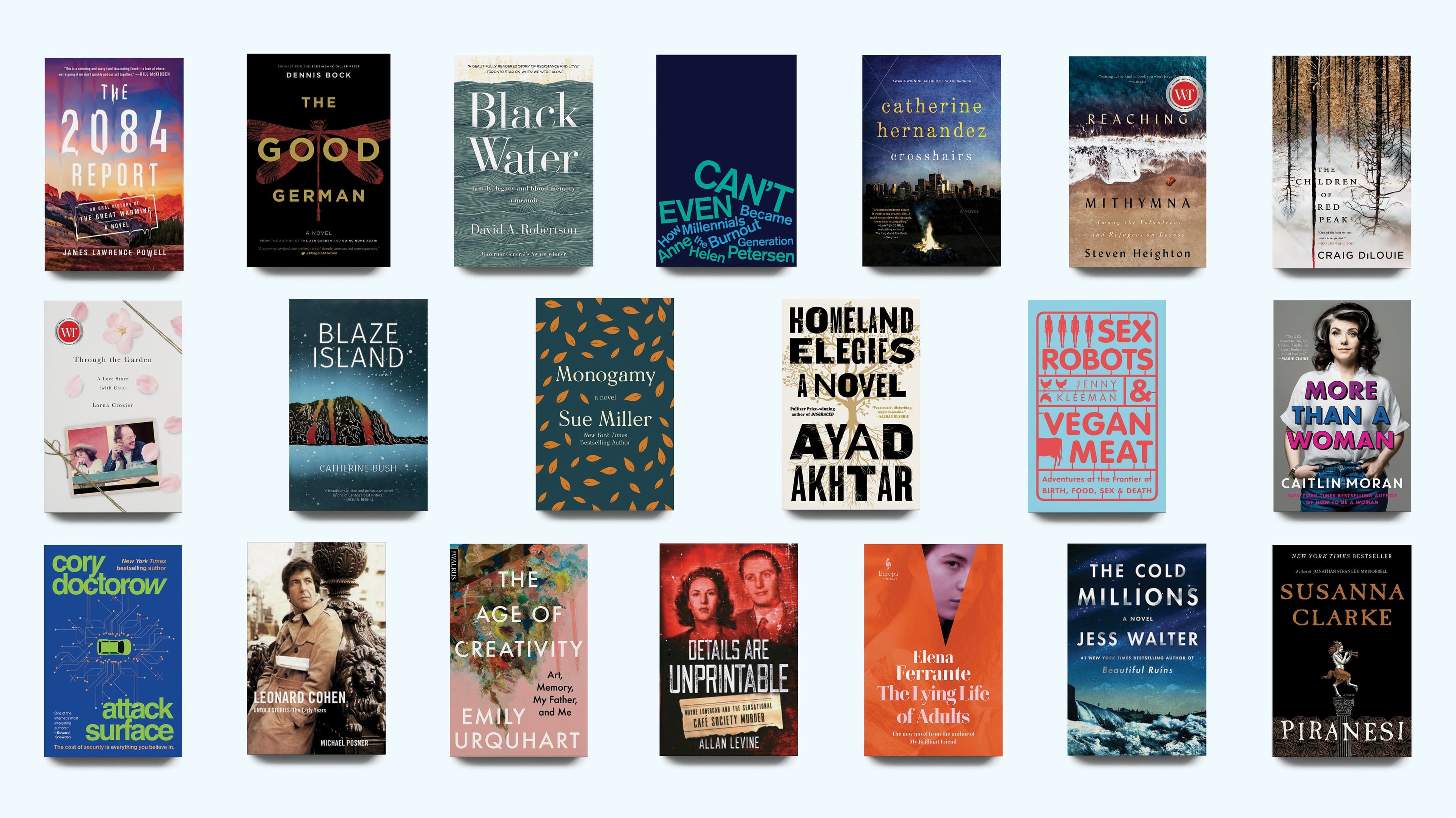 The 20 books you need to read this winter