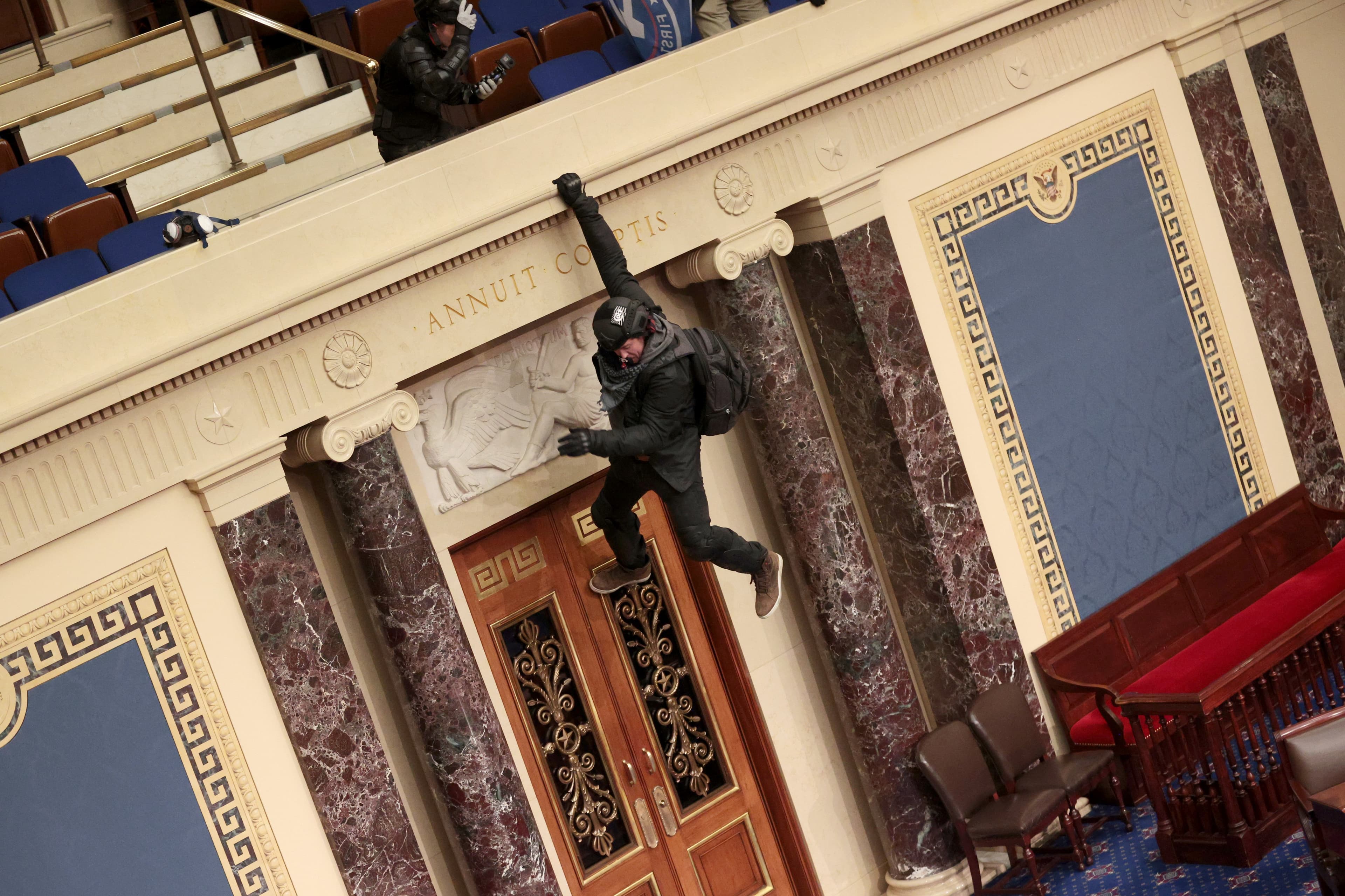 A coup attempt is underway in Washington