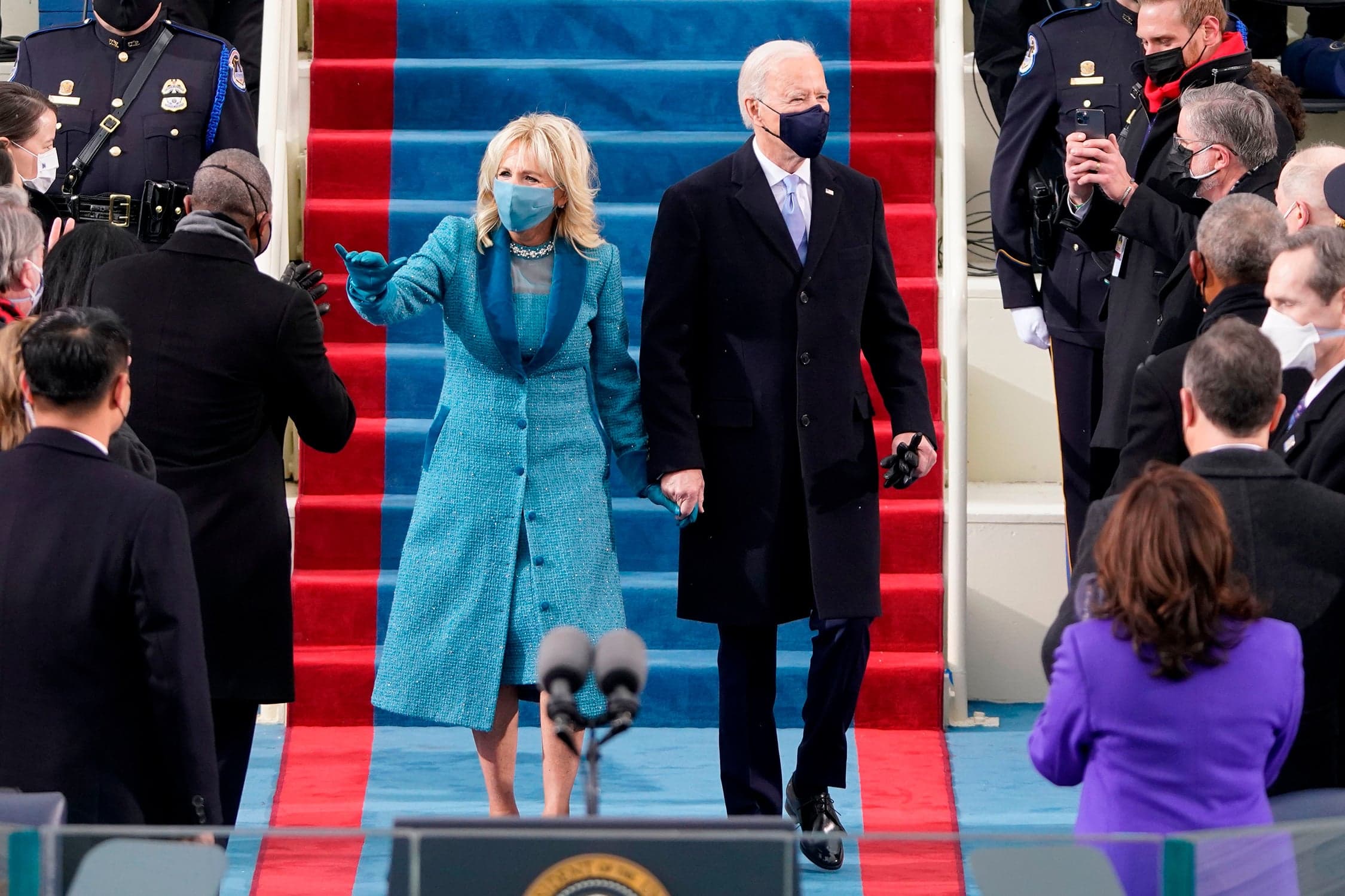 Joe Biden takes the oath: 'I get it'