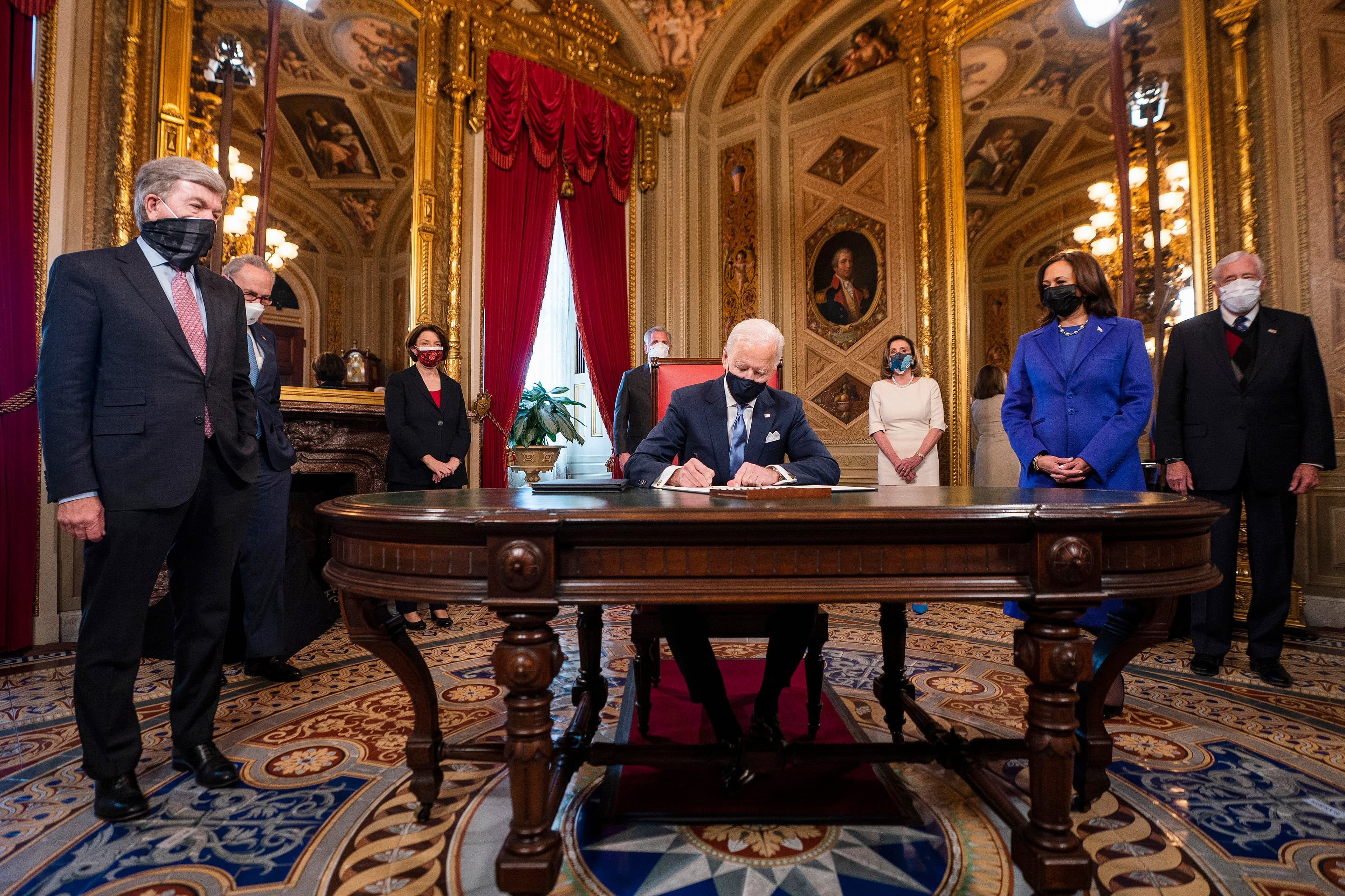 Biden inauguration: A house divided still stands