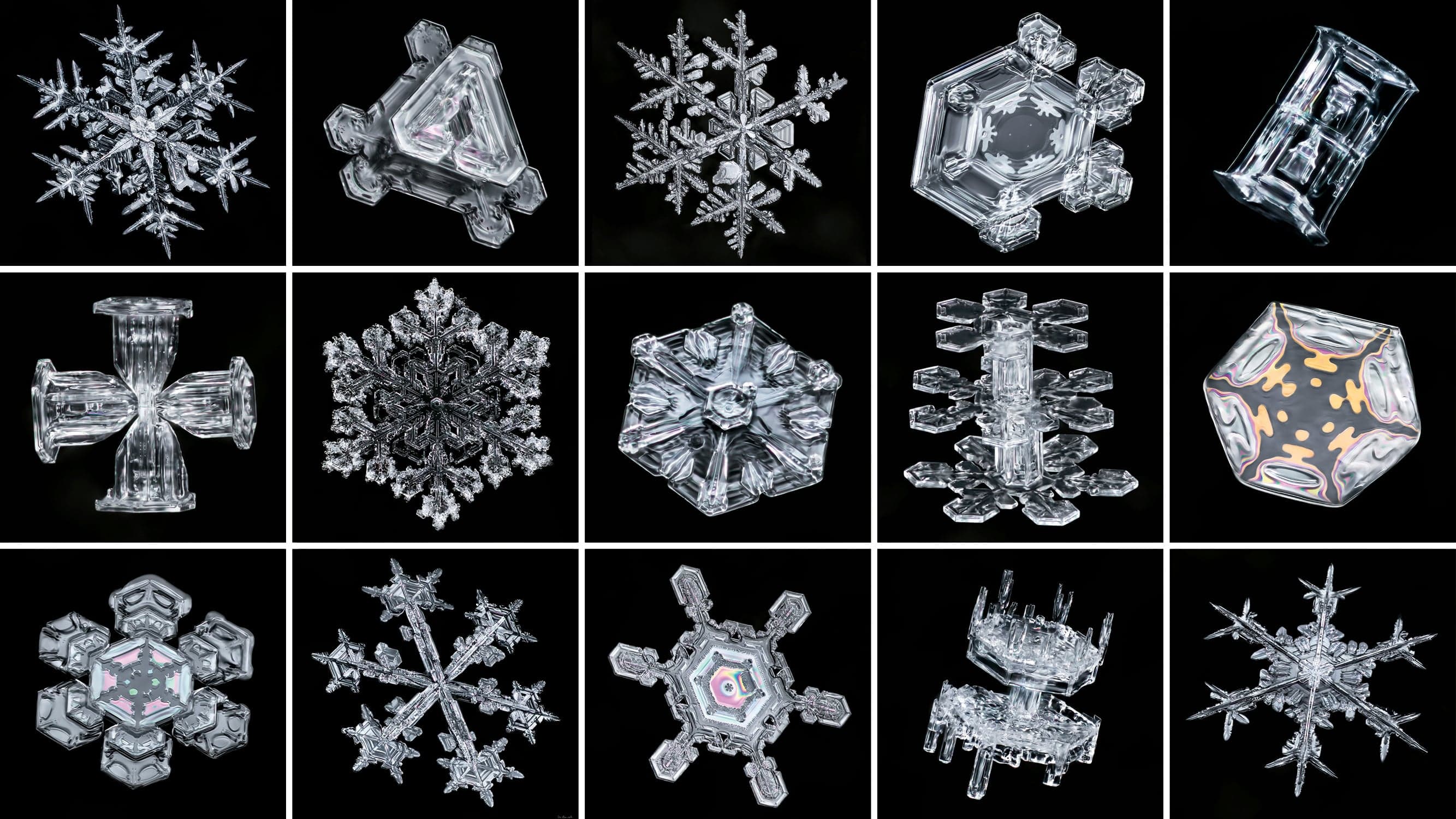 This American claims to have taken the highest-resolution photo of a snowflake ever