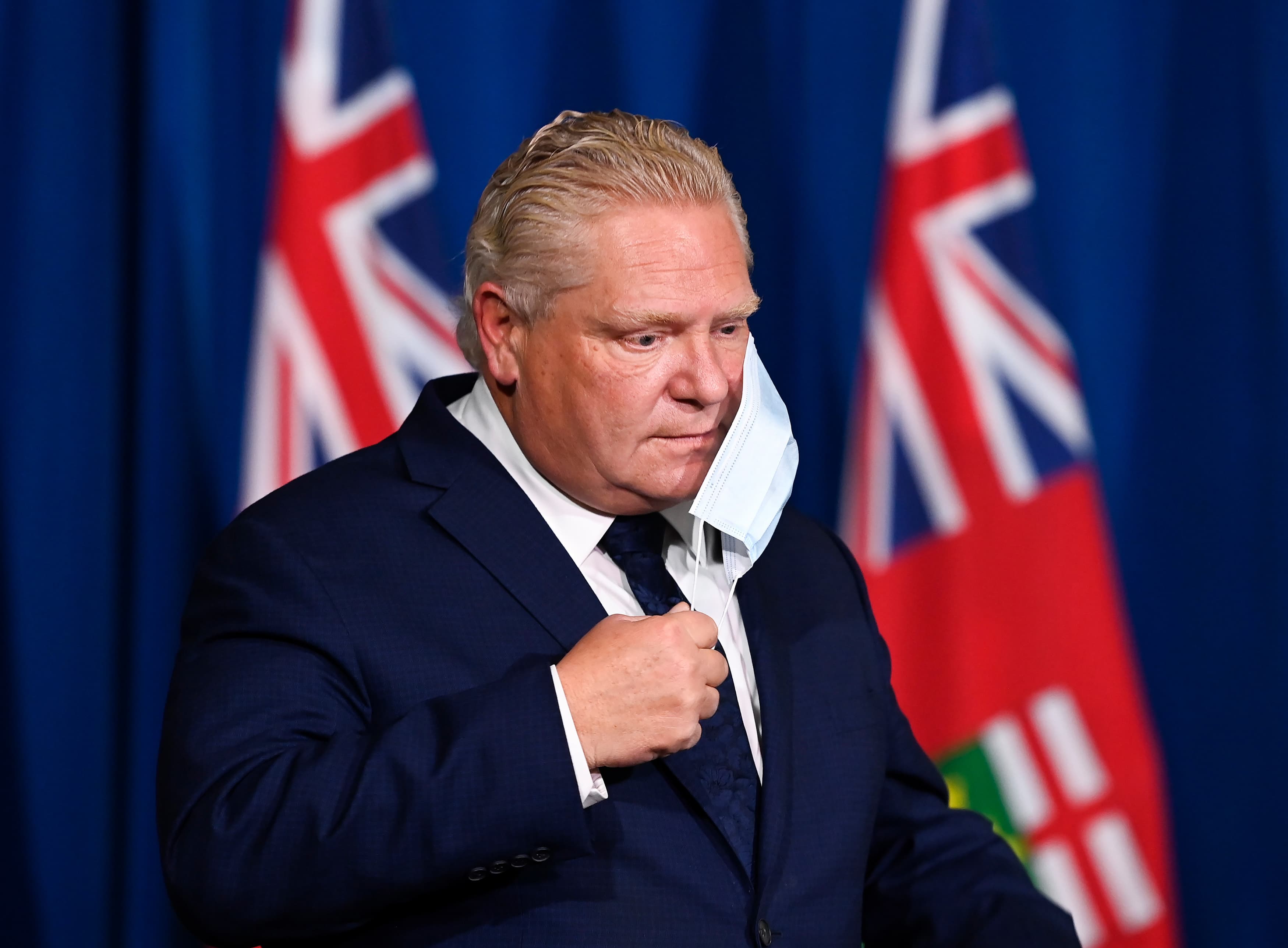 Ford’s Ontario PC party has come under scrutiny for its ties to long-term care industry lobbyists (Nathan Denette/CP)