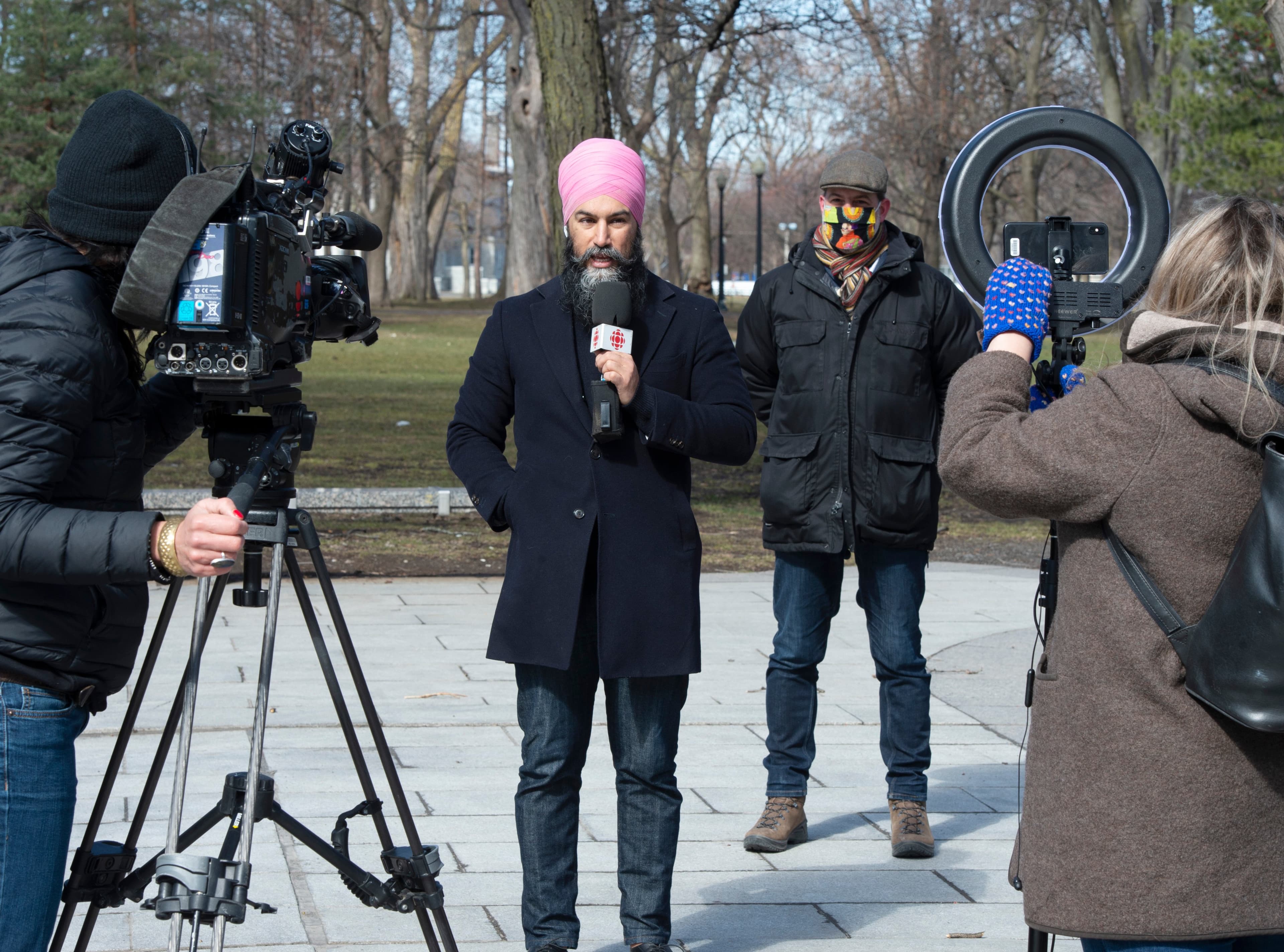 Jagmeet Singh’s push to win over ordinary people