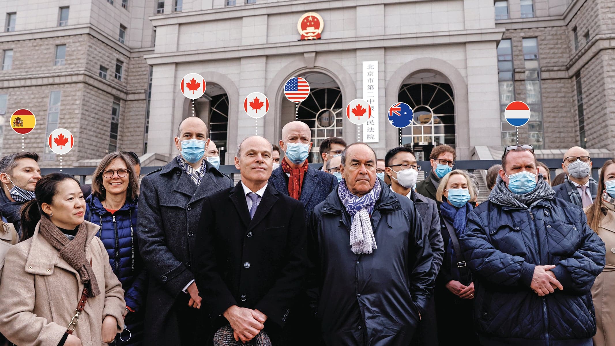At Michael Kovrig's trial, the world had Canada's back