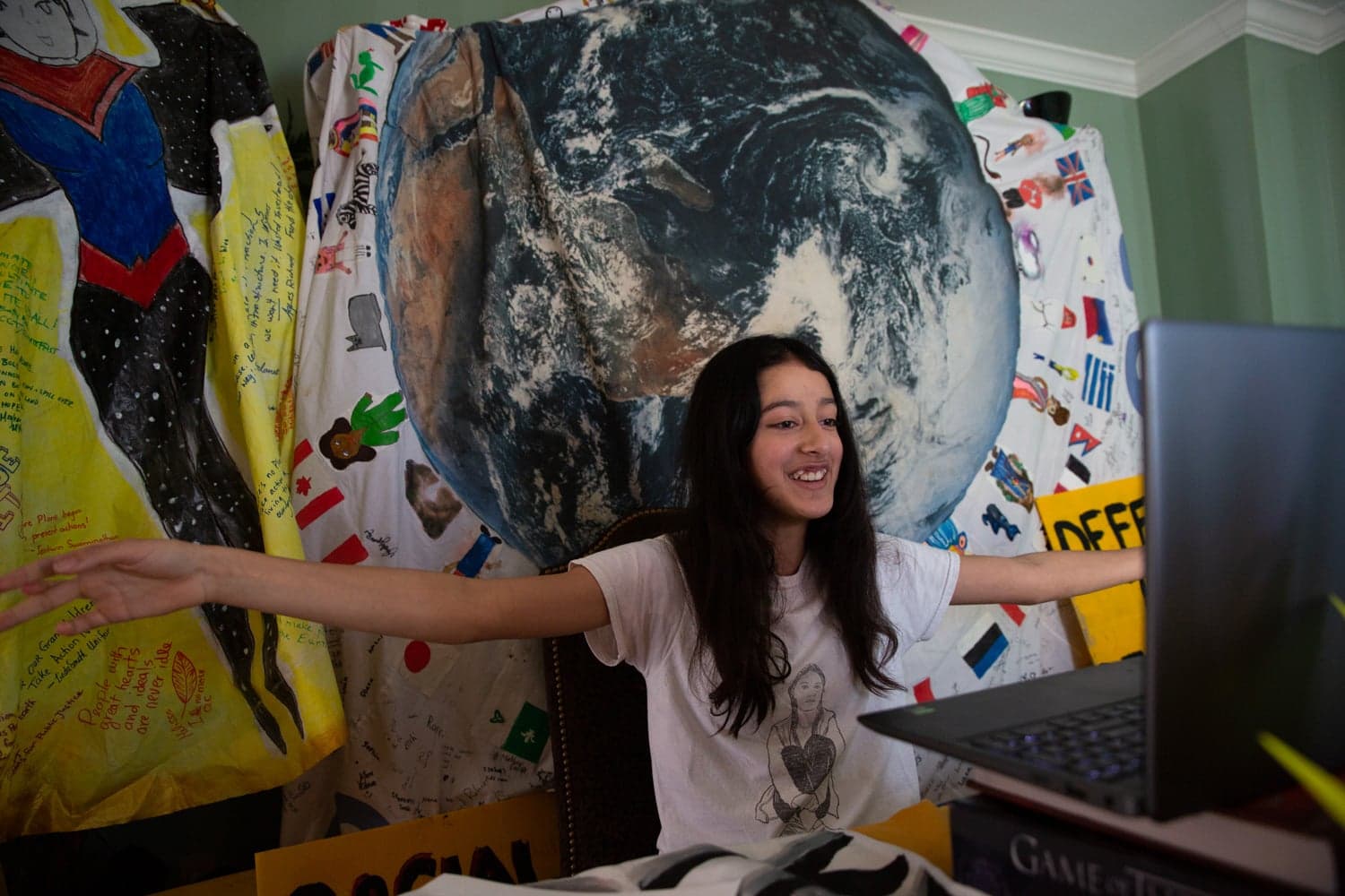 Sophia Mathur is one of Canada's most high-profile climate activists. She's also 14.