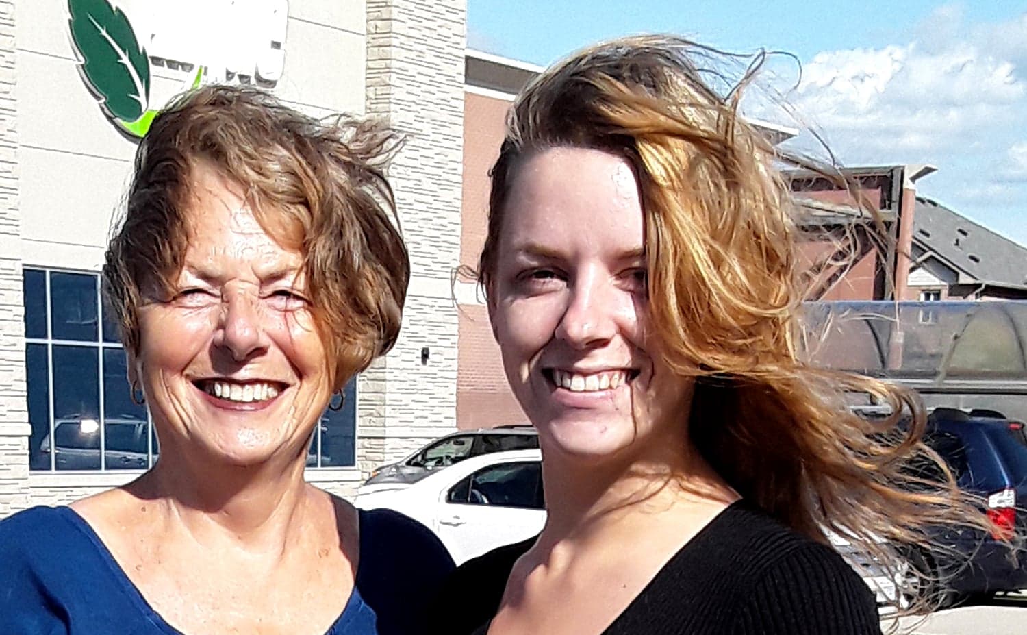 Darian and Flo in 2019. (Courtesy of Flo Bellman and Paul Henderson)