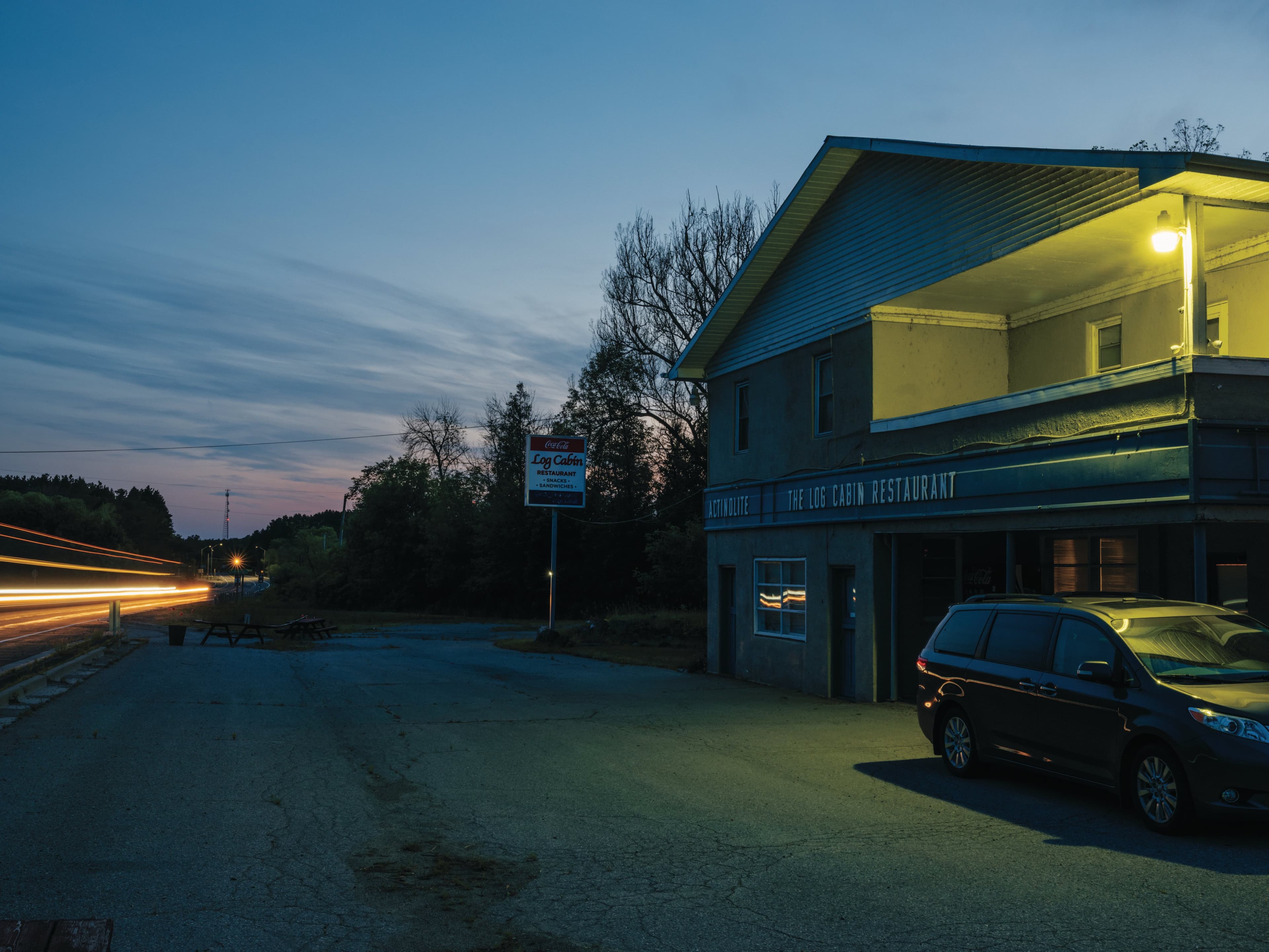 The Lees, now in their 70s, decided it was time to retire in 2018 after Greyhound buses began bypassing Actinolite and the Log Cabin Restaurant (Photograph by Johnny C.Y. Lam)