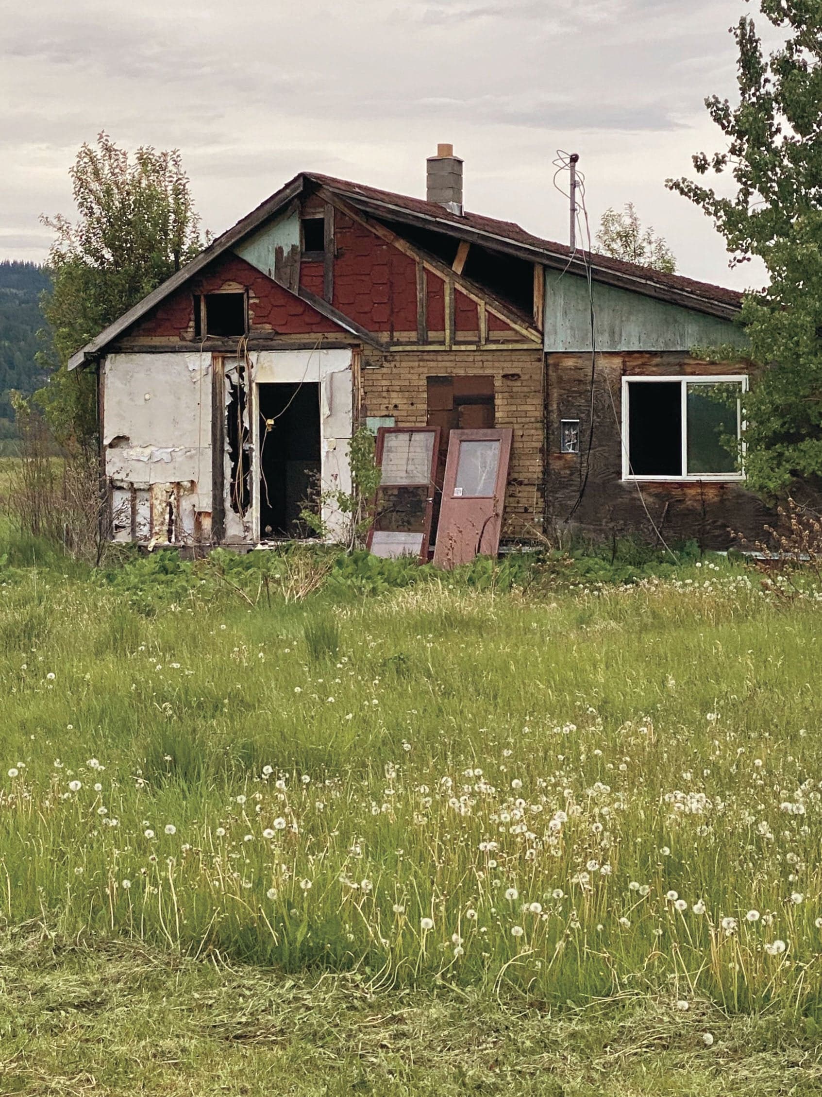 I ran away from the Kamloops Residential School. This is where I hid.