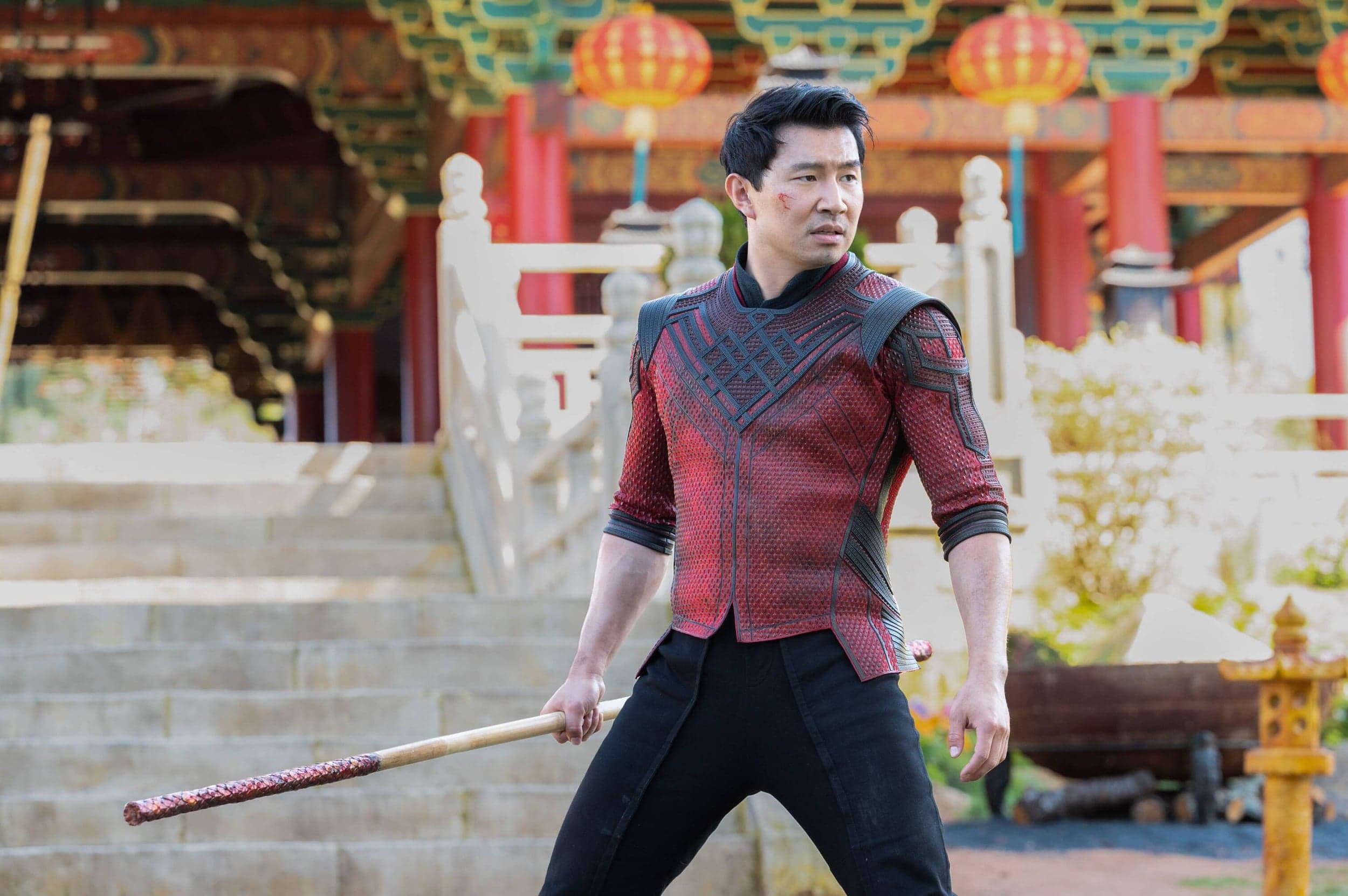 Liu’s role as Shang-Chi puts him in the company of Marvel stars like Robert Downey Jr., Scarlett Johansson and all the Chrises (Courtesy of Jasin Boland/Marvel Studios 2021)