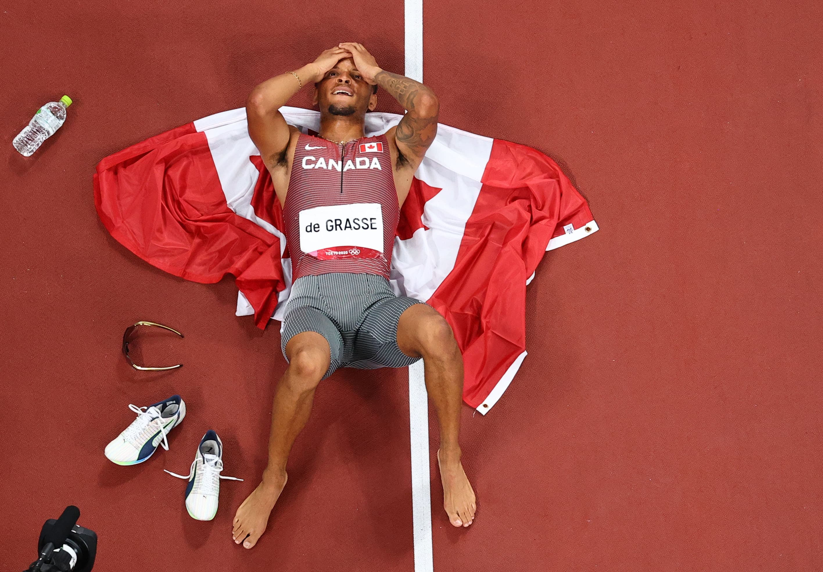 Stand up and take a bow, Andre De Grasse