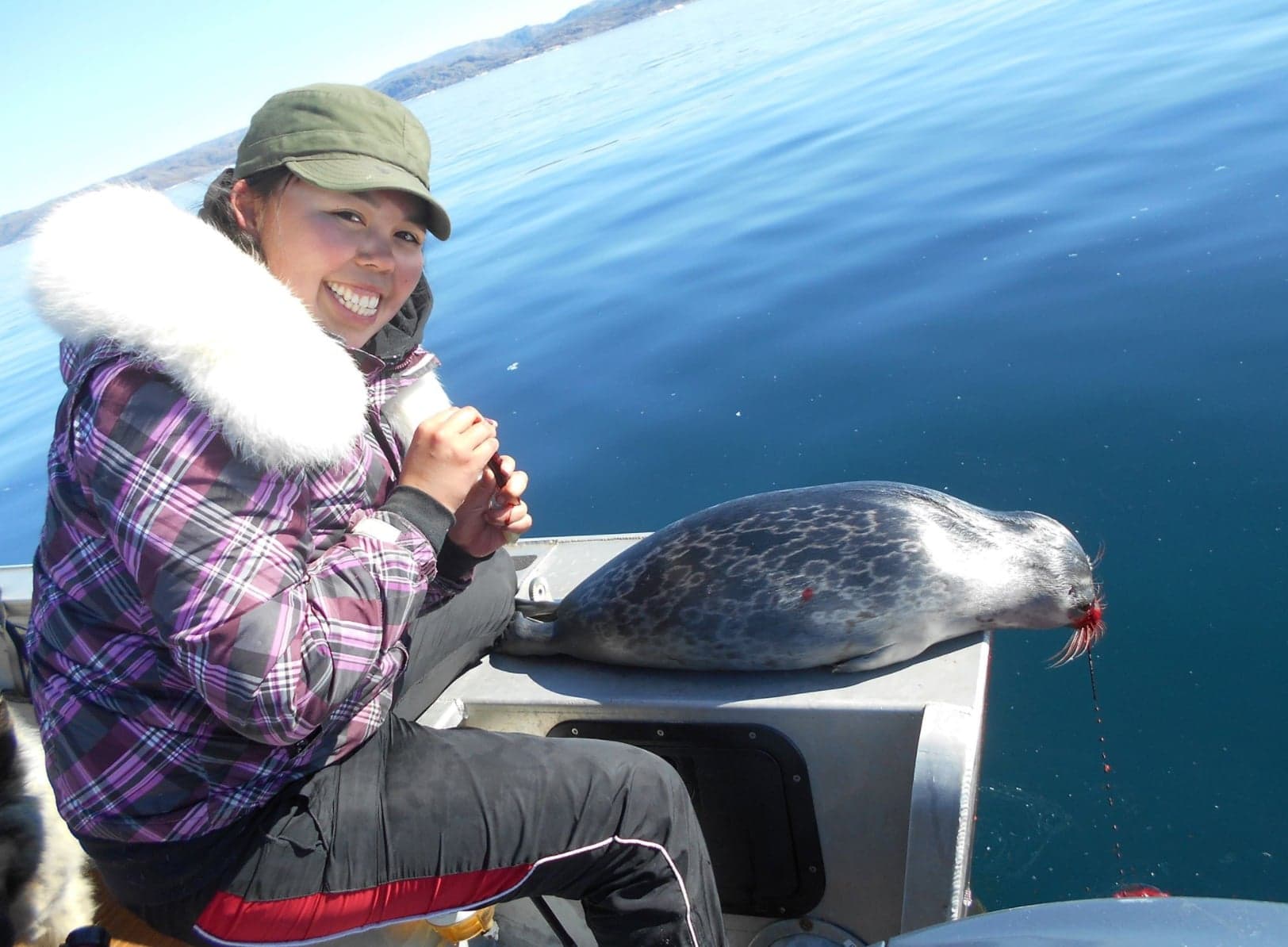 ‘This is work that hits me on a very personal level,’ says the Nunavut-born student (Courtesy of Enooyaq Sudlovenick)