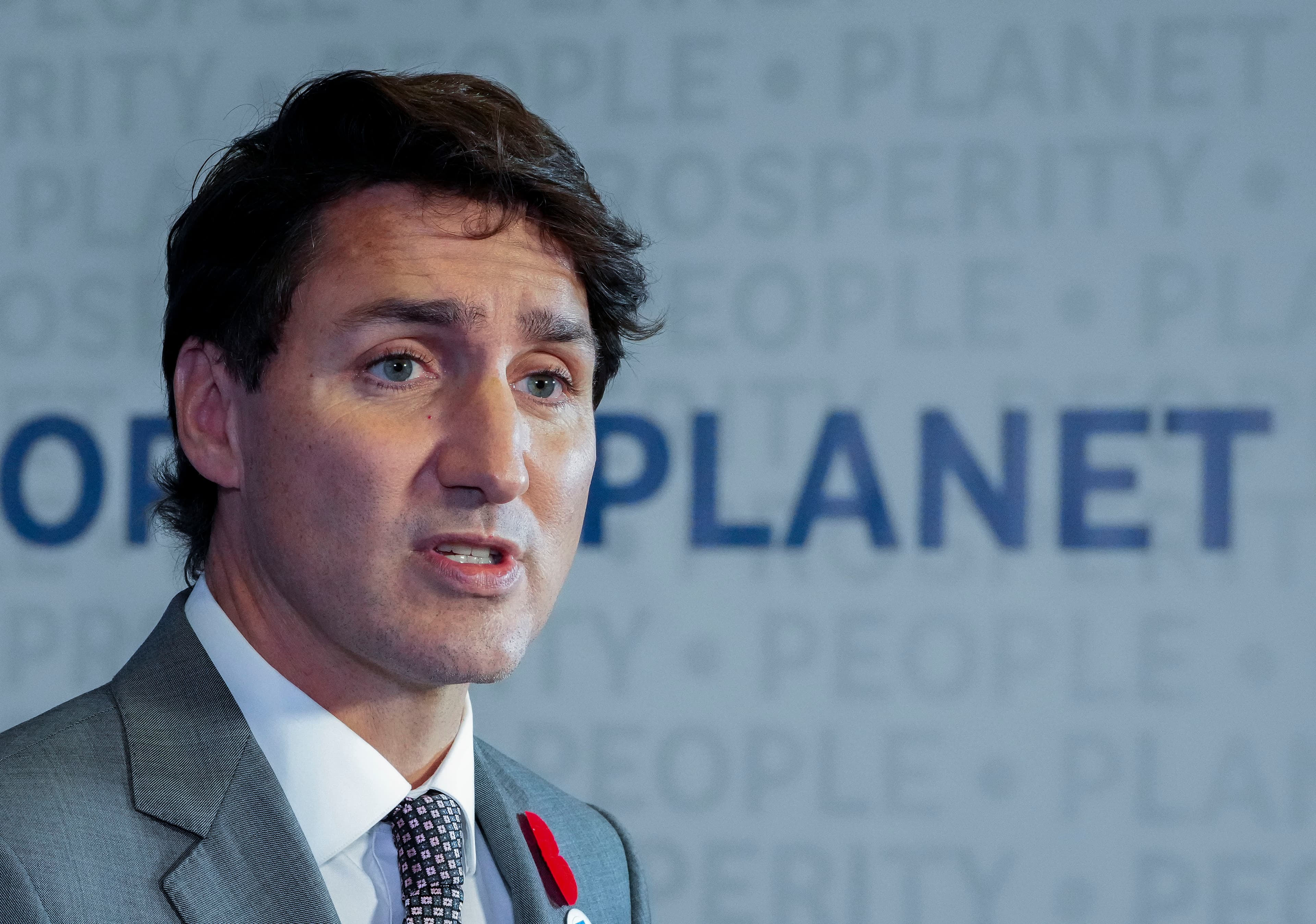 Justin Trudeau says he's disappointed by the G20 climate deal