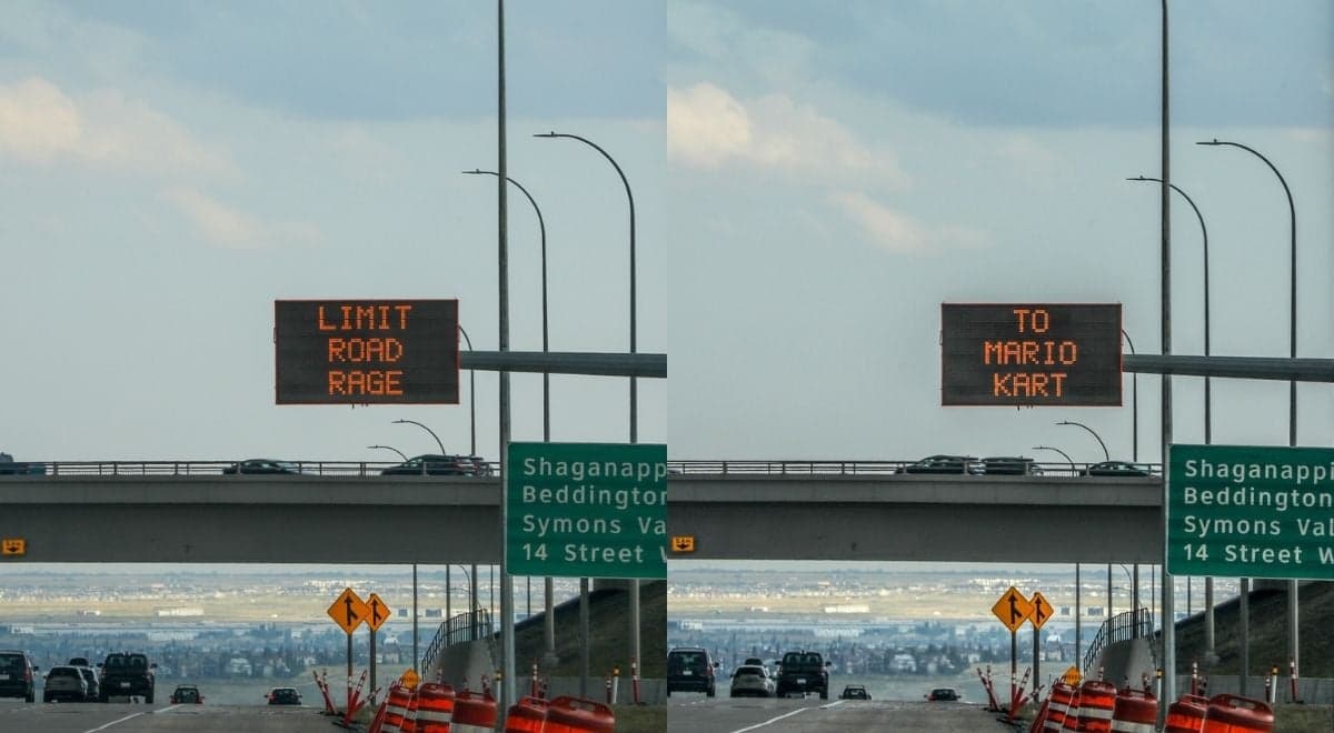 One intern's idea to curb road rage in Calgary—with humour