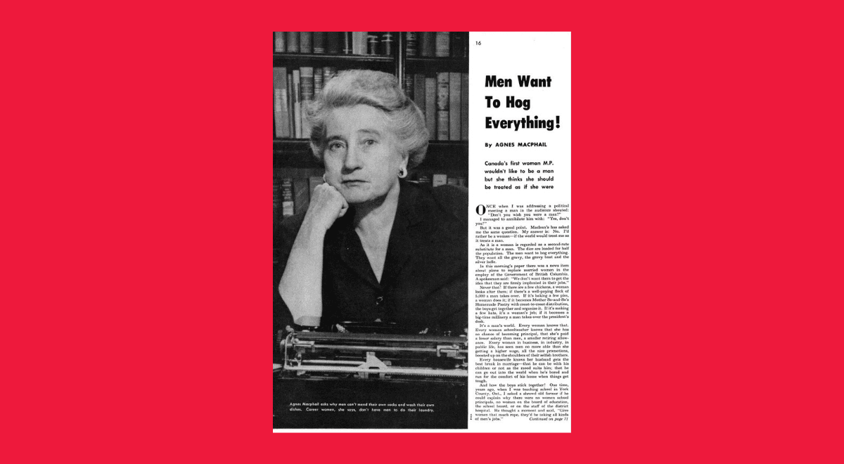 'If I had known what it meant for a woman to invade a man’s world I wouldn’t have been able to face it'