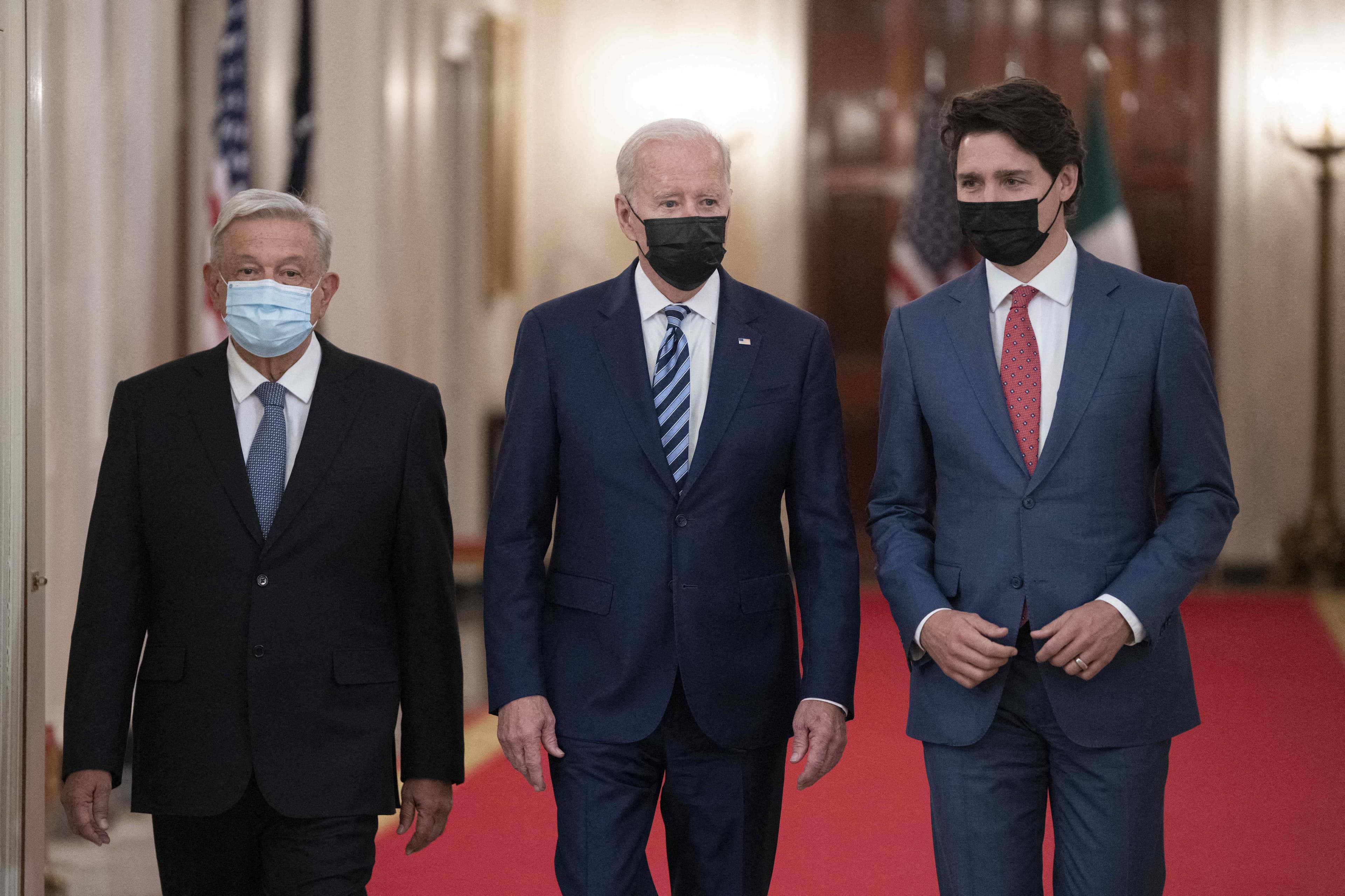 Three Amigos summit: No awkward handshakes—but no concessions on the electric vehicle tax credit, either