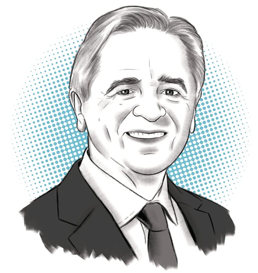 Brian Tobin From Liberal cabinet minister and premier of Newfoundland and Labrador to BMO Financial Group, vice-chair. (Illustration by Joel Kimmel)