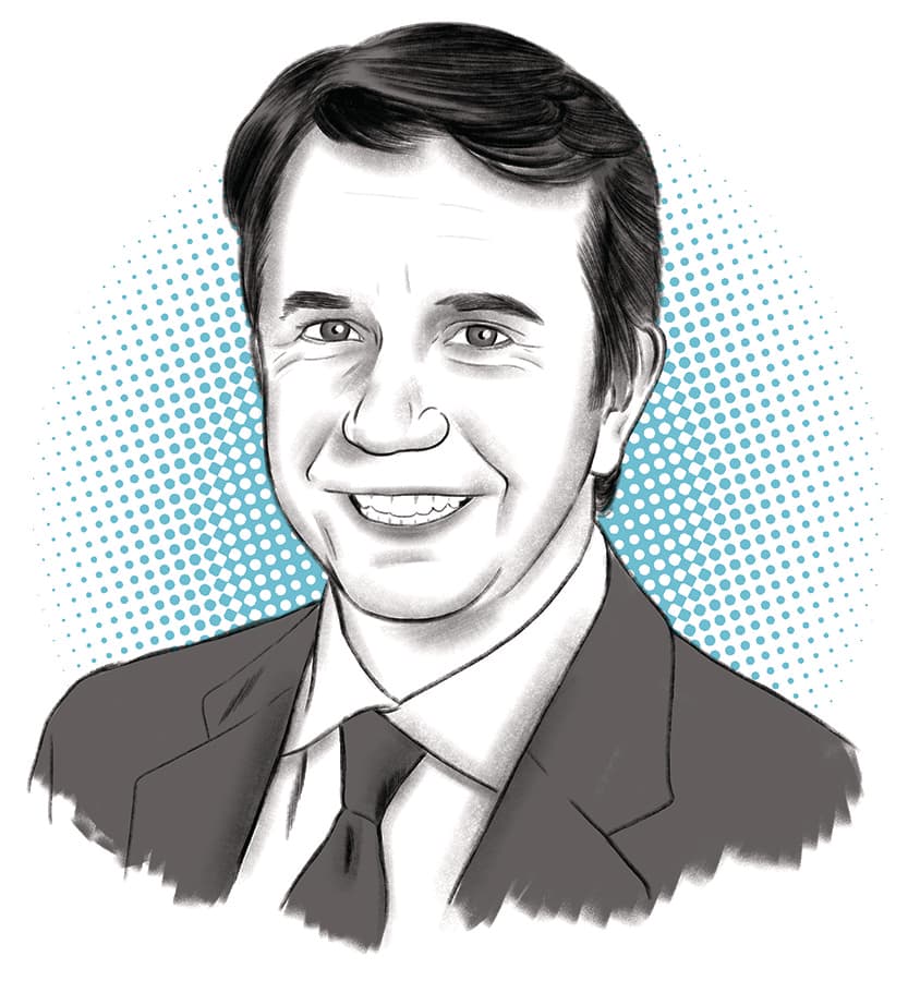Scott Brison From Liberal cabinet minister to BMO Capital Markets, vice-chair, investment and corporate banking. (Illustration by Joel Kimmel)