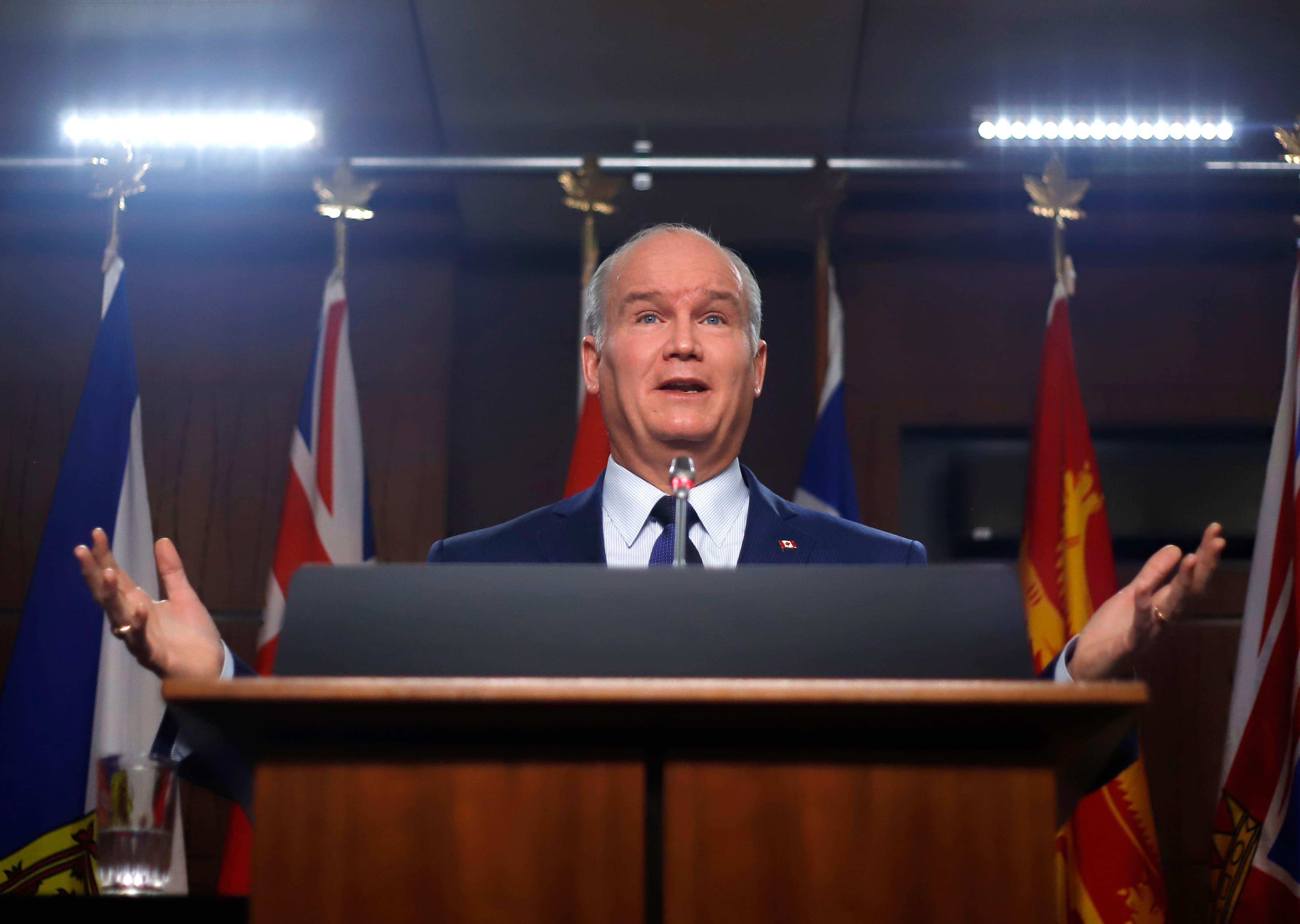 Erin O'Toole is going down swinging—at his own party