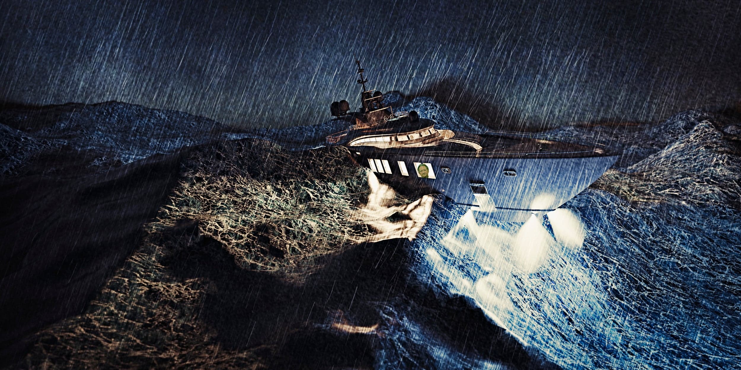 The nightmare cruise before Christmas