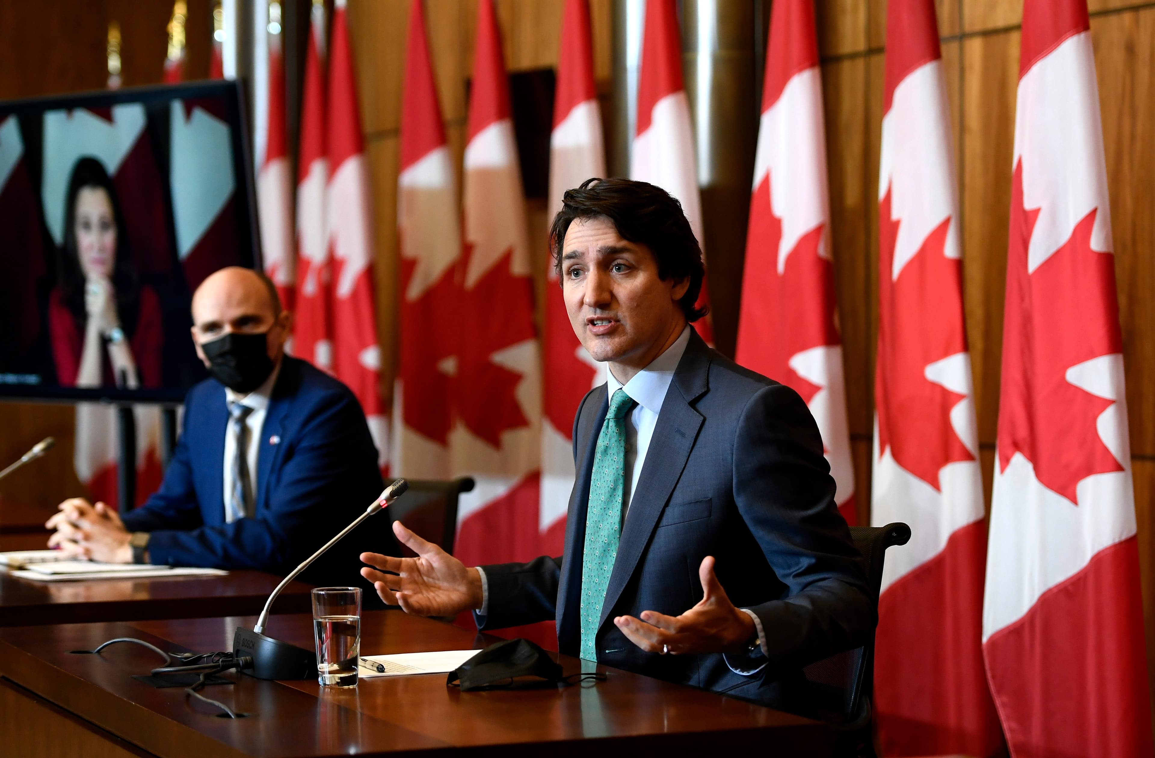 Trudeau says Canadians are "angry" at the unvaccinated