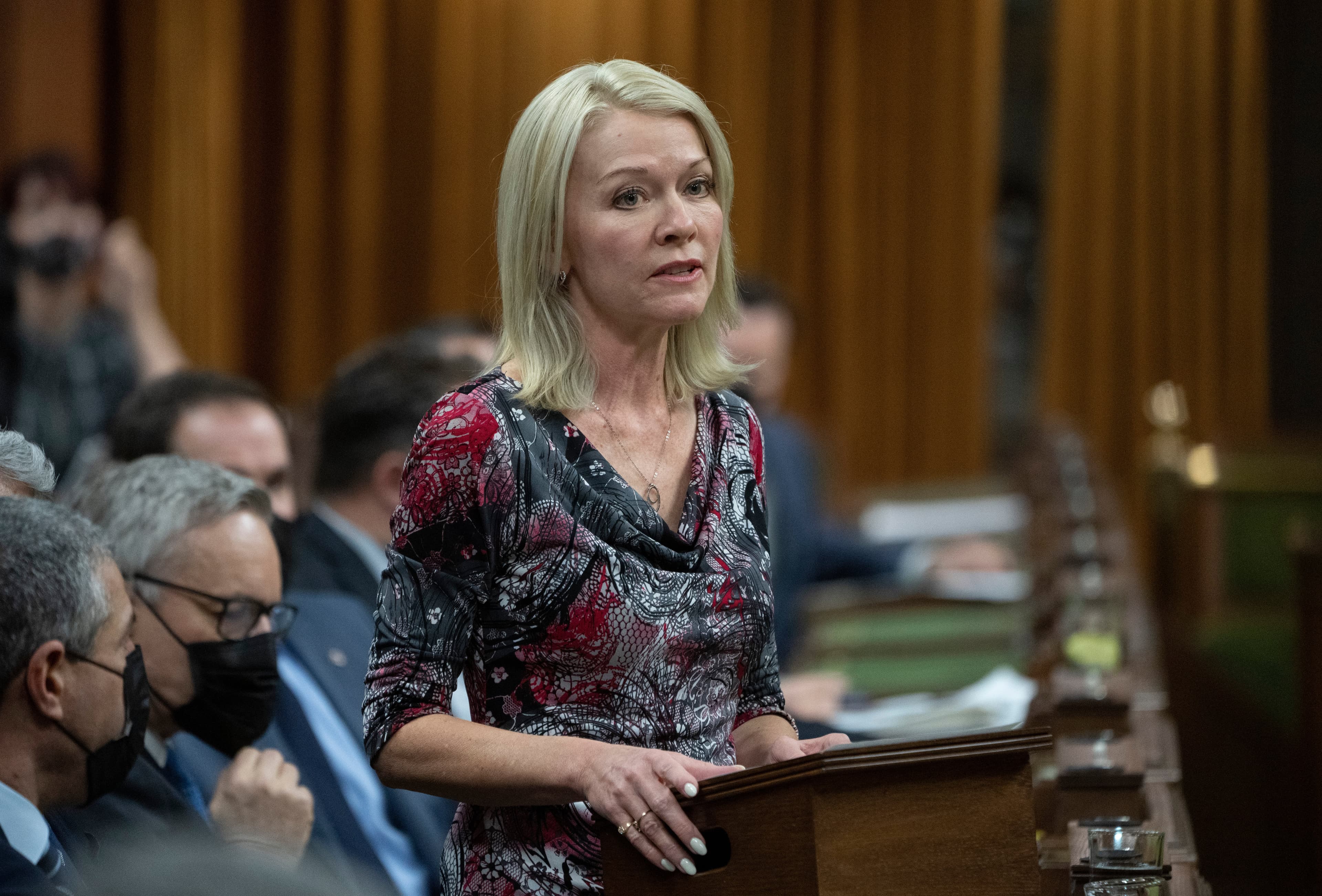 Who is Candice Bergen, the interim Conservative leader?