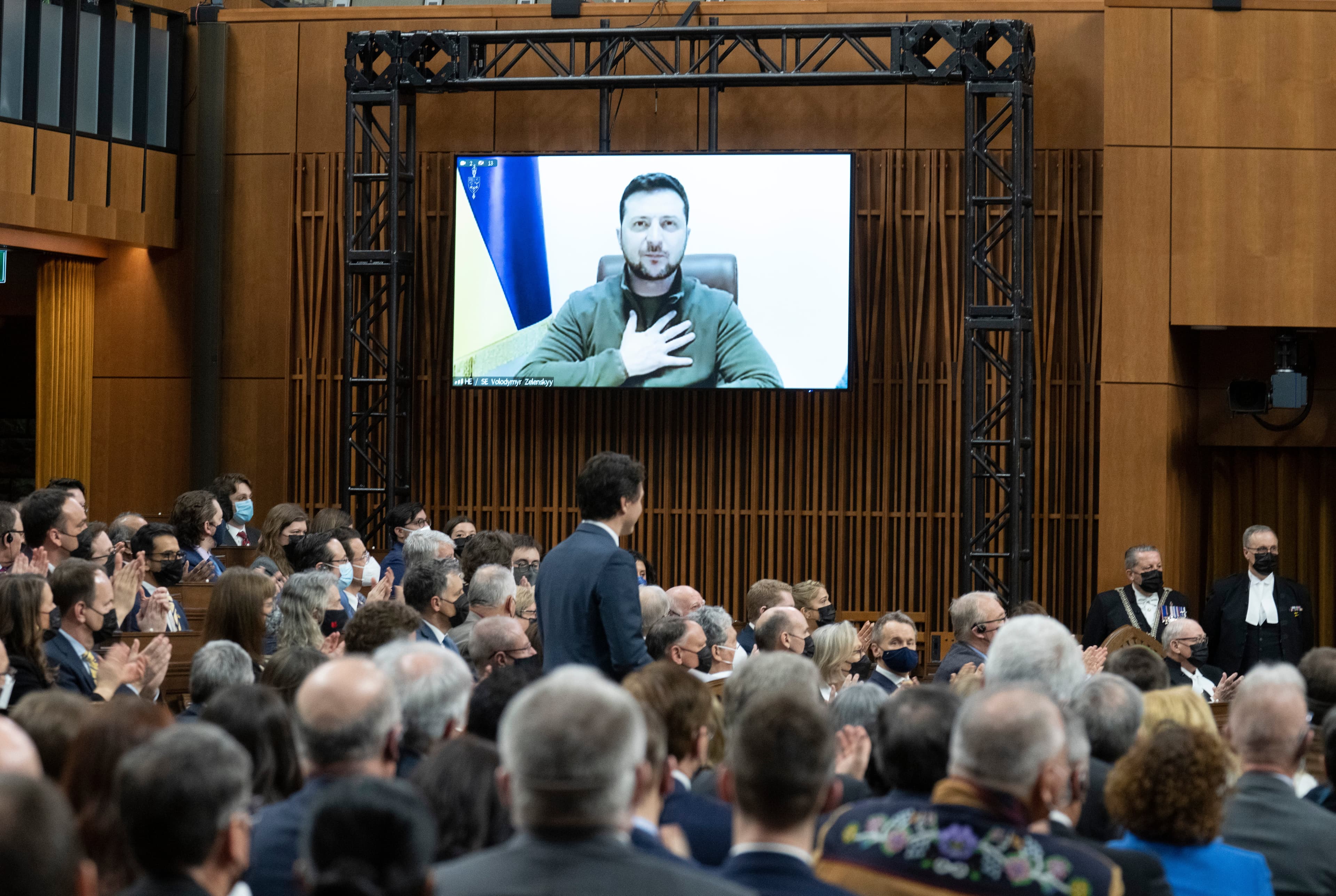 Volodymyr Zelensky's Parliament speech makes waves