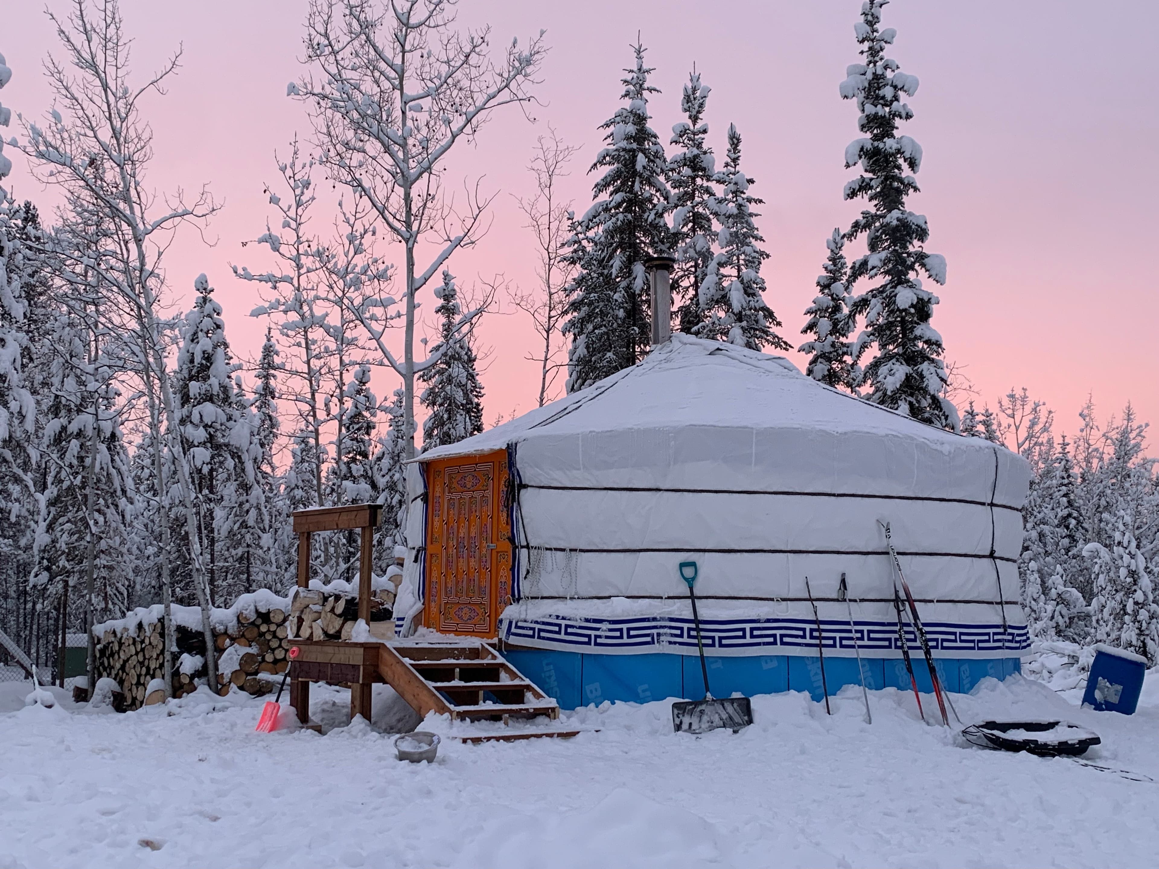 Why I moved my family into a yurt in the Yukon