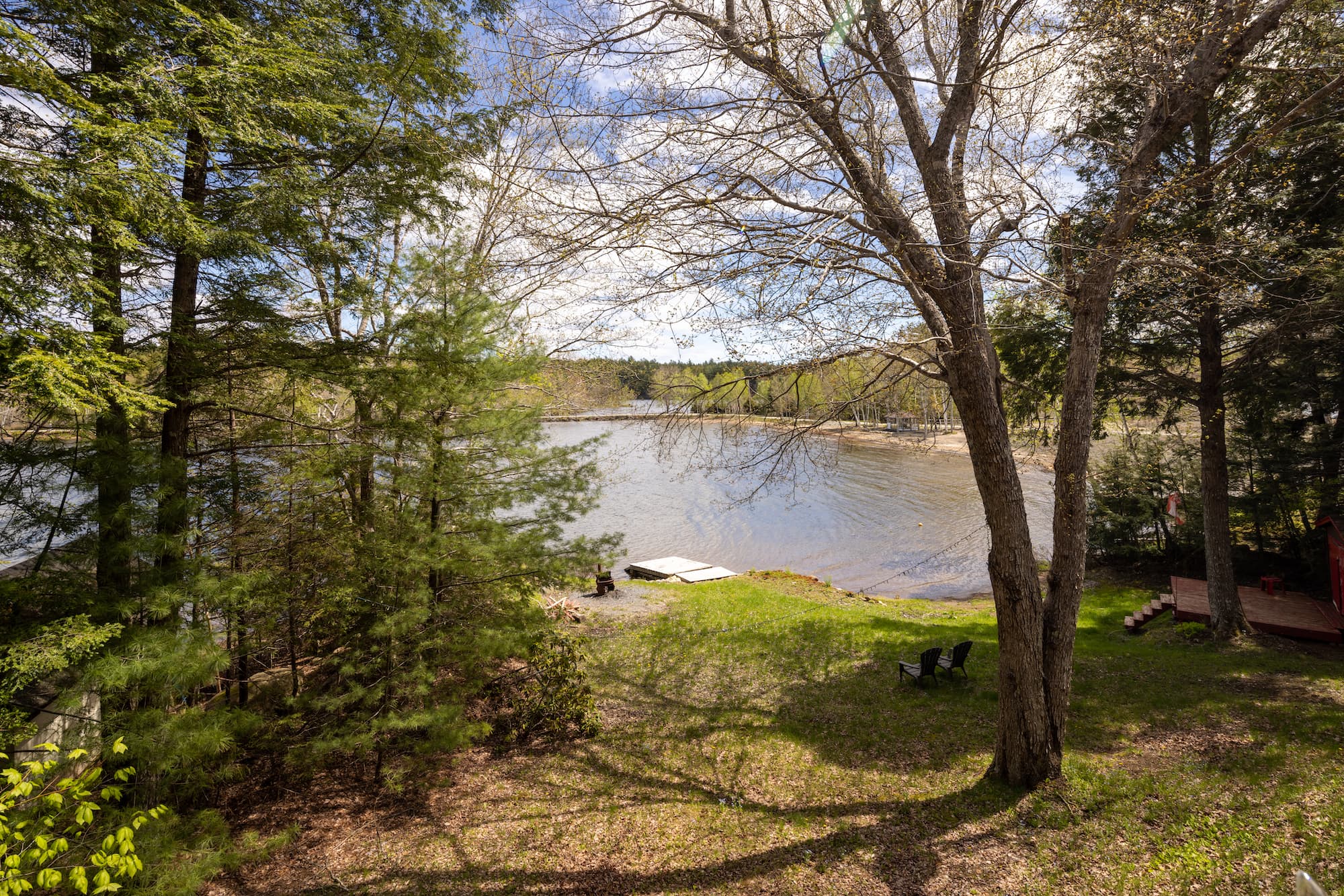 The Perrys wanted a lakefront property so they could swim, boat and kayak. (Photo by Riley Smith)