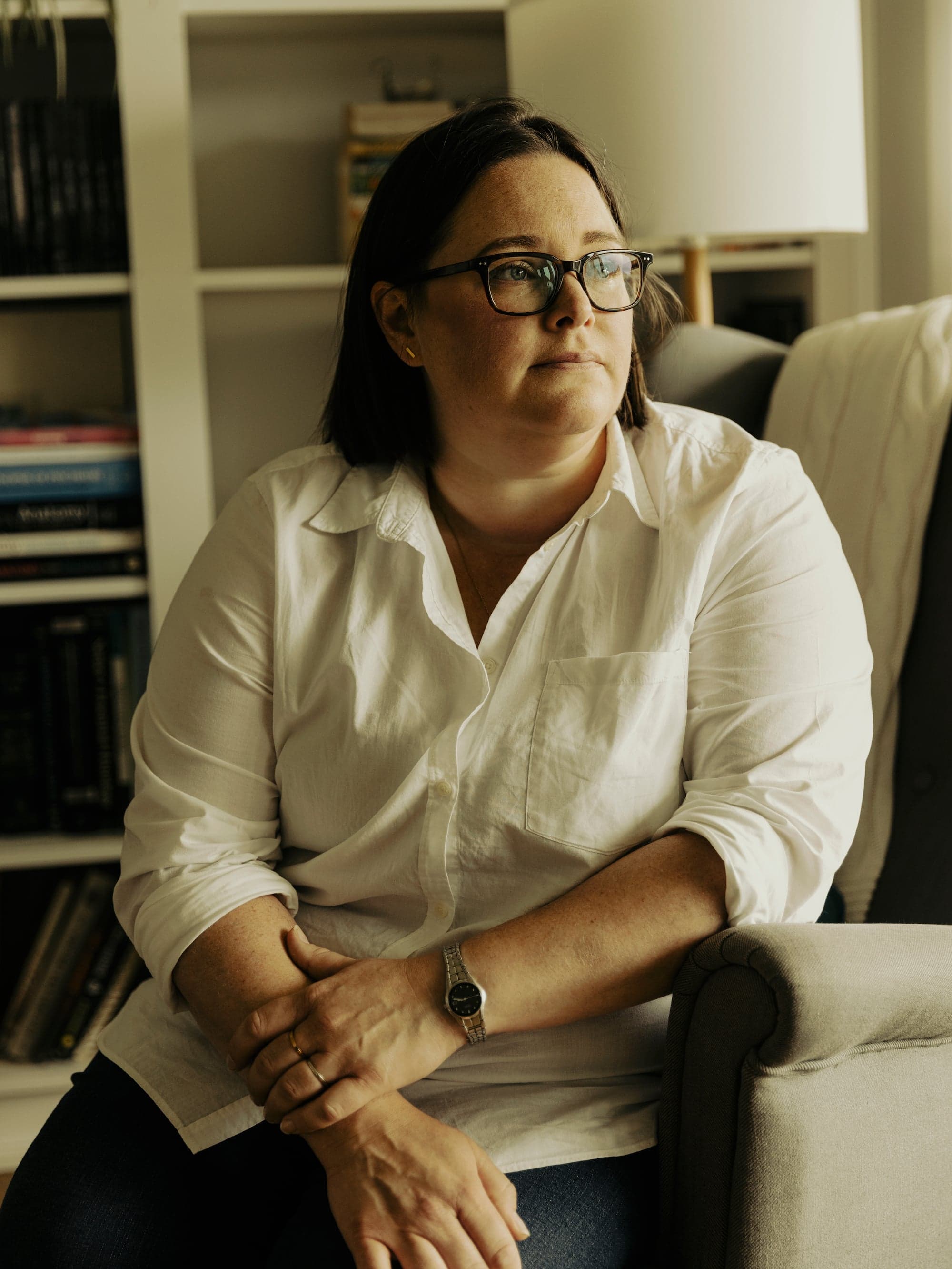 Herrling suffered two miscarriages during the pandemic. Then she got pregnant again. She gave birth to her fourth child in January.