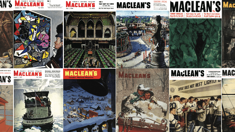 Inside the Canadian art gallery spotlighting archival Maclean’s covers